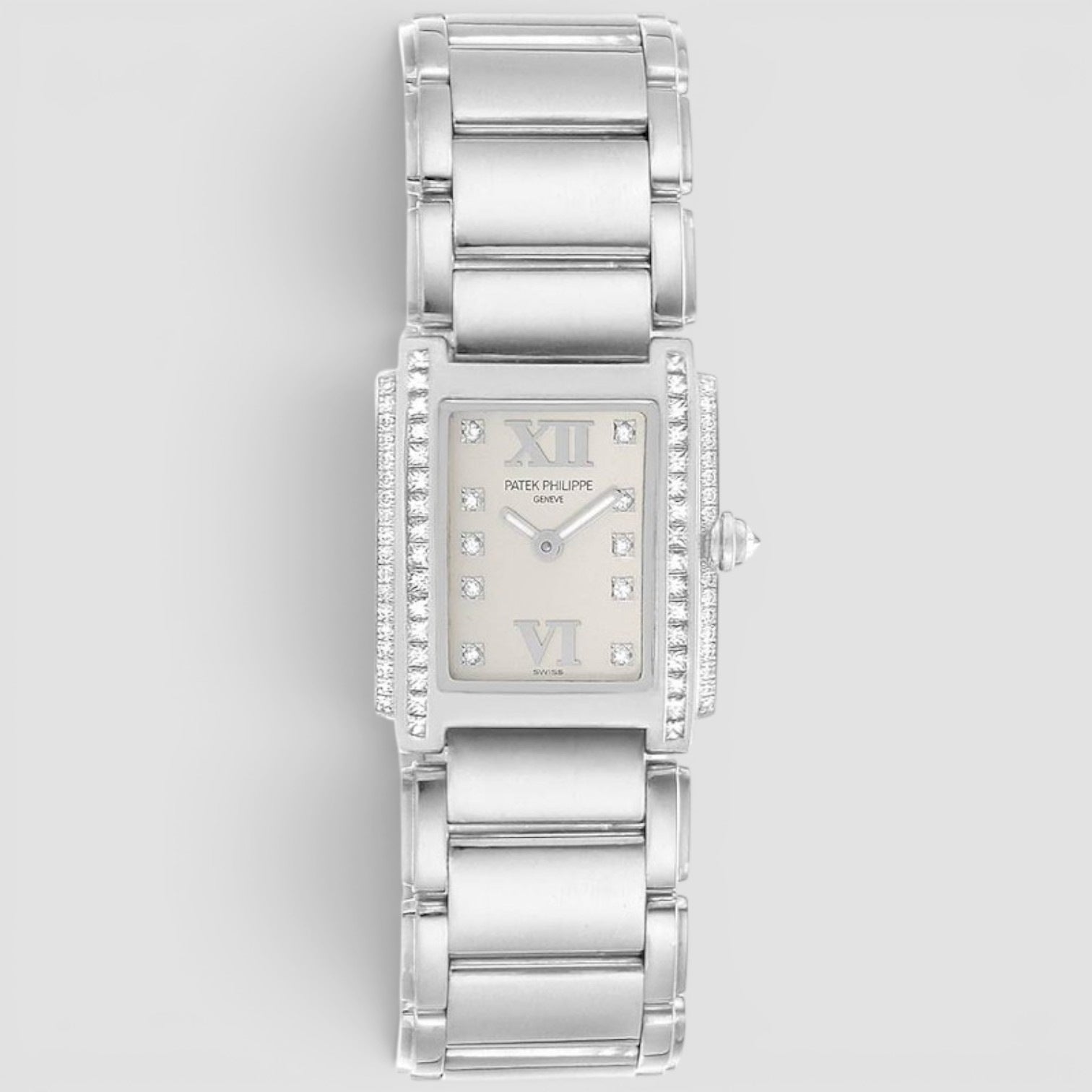 Twenty~4 22mm 18K White Gold Diamond Ladies Watch