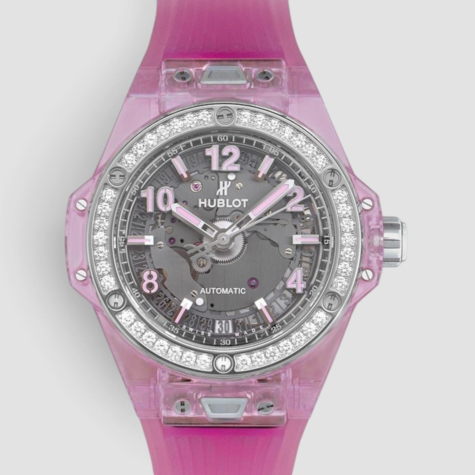 Big Bang 39mm Sapphire & Diamond Skeletonized Dial