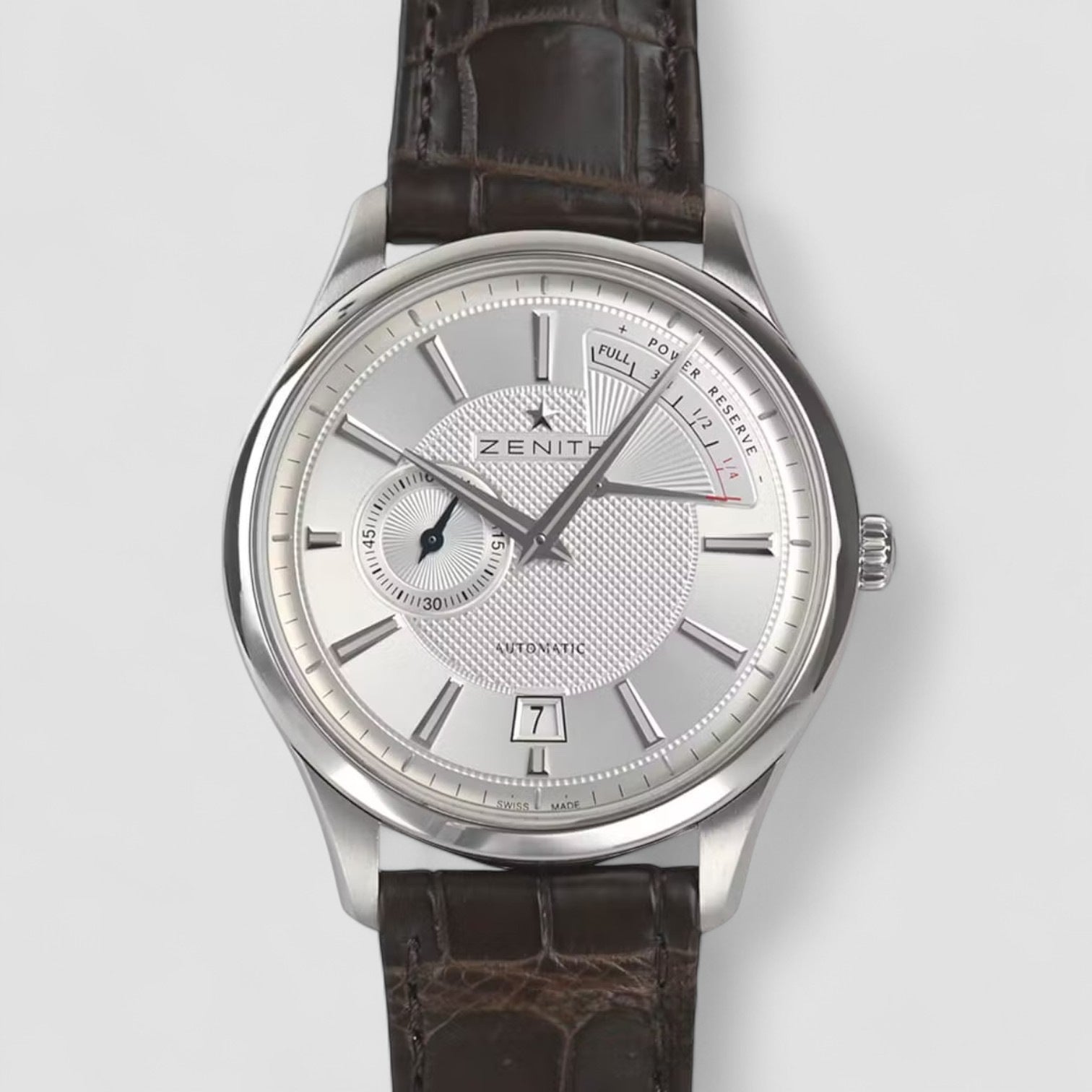 Captain Power Reserve SS Silver Dial