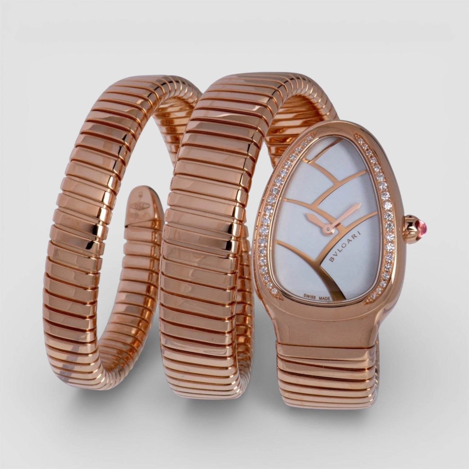 Serpenti Tubogas Rose Gold 35mm Ladies' Watch