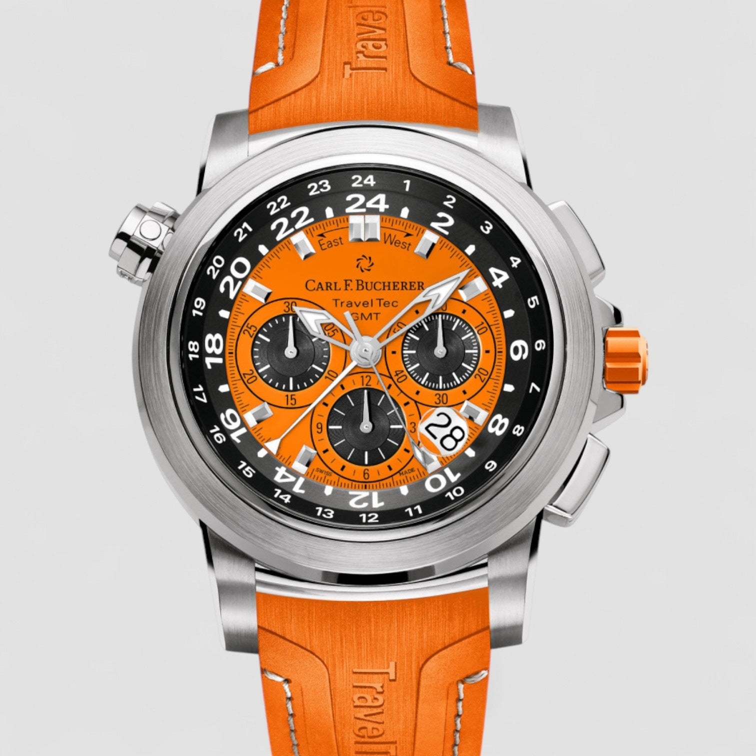 Patravi TravelTec GMT 46.6 mm Chronograph