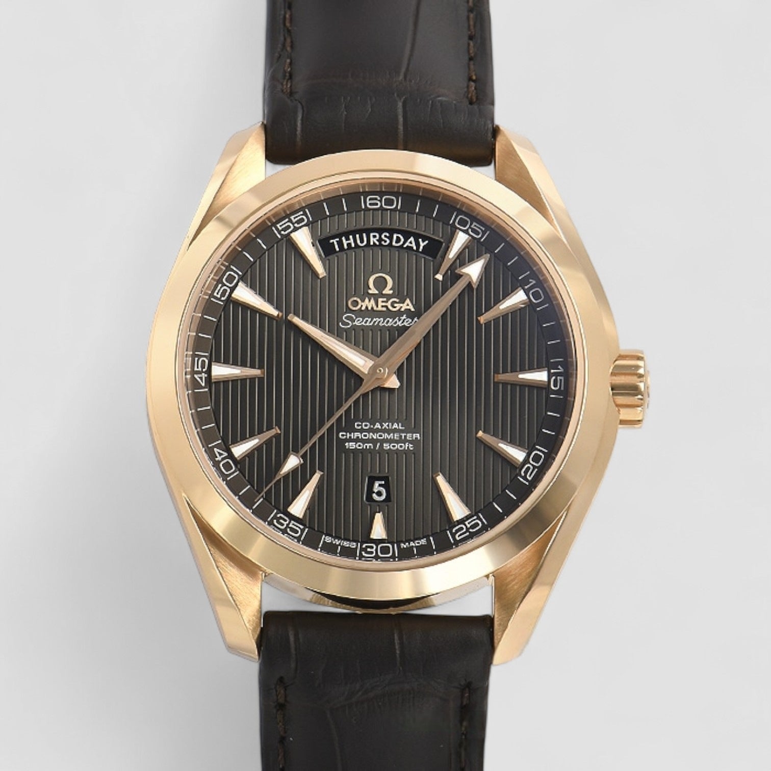 SEAMASTER AQUA TERRA CO-AXIAL DAY DATE 41.5MM MEN'S LUXURY WATCH