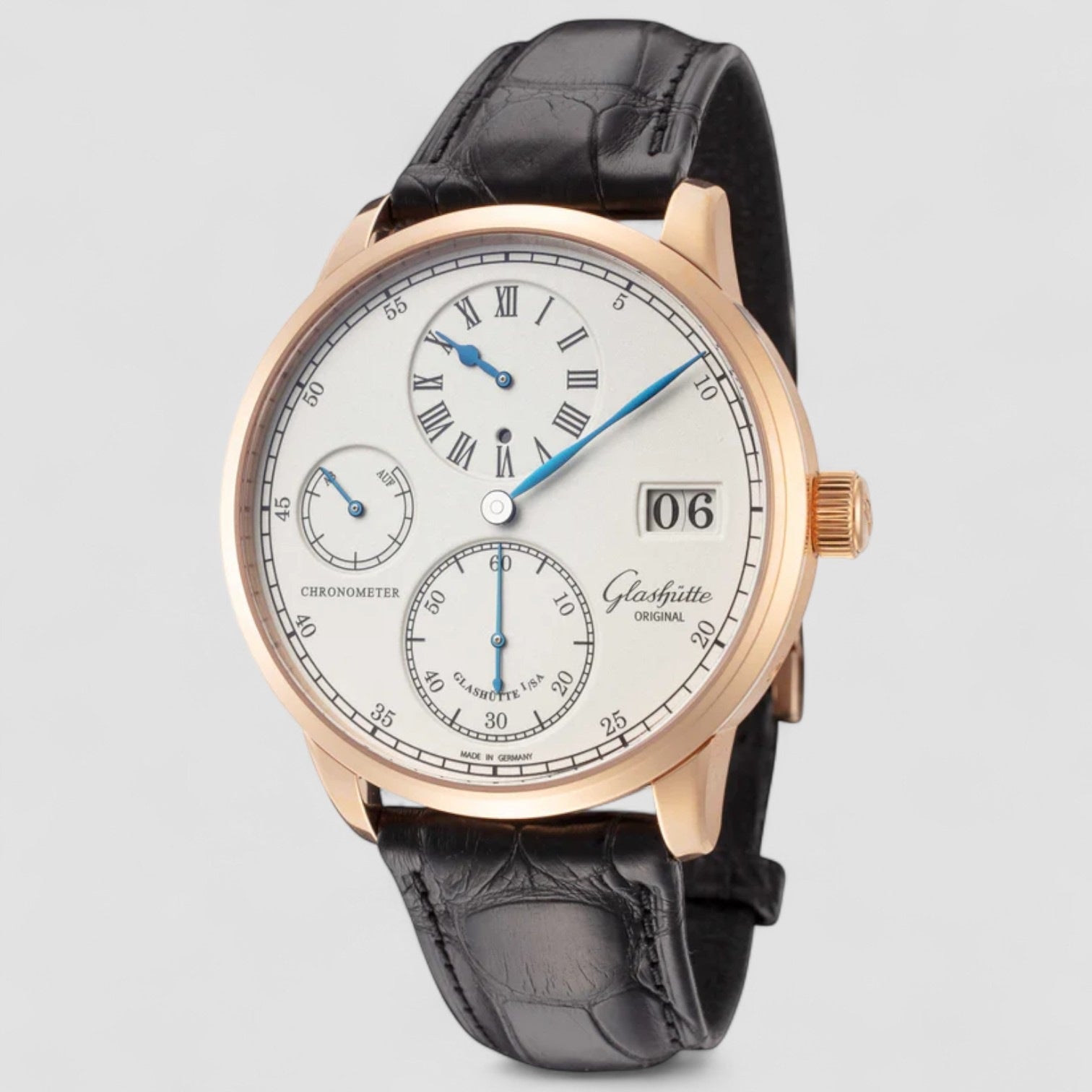Senator Chronometer Regulator 18K Rose Gold