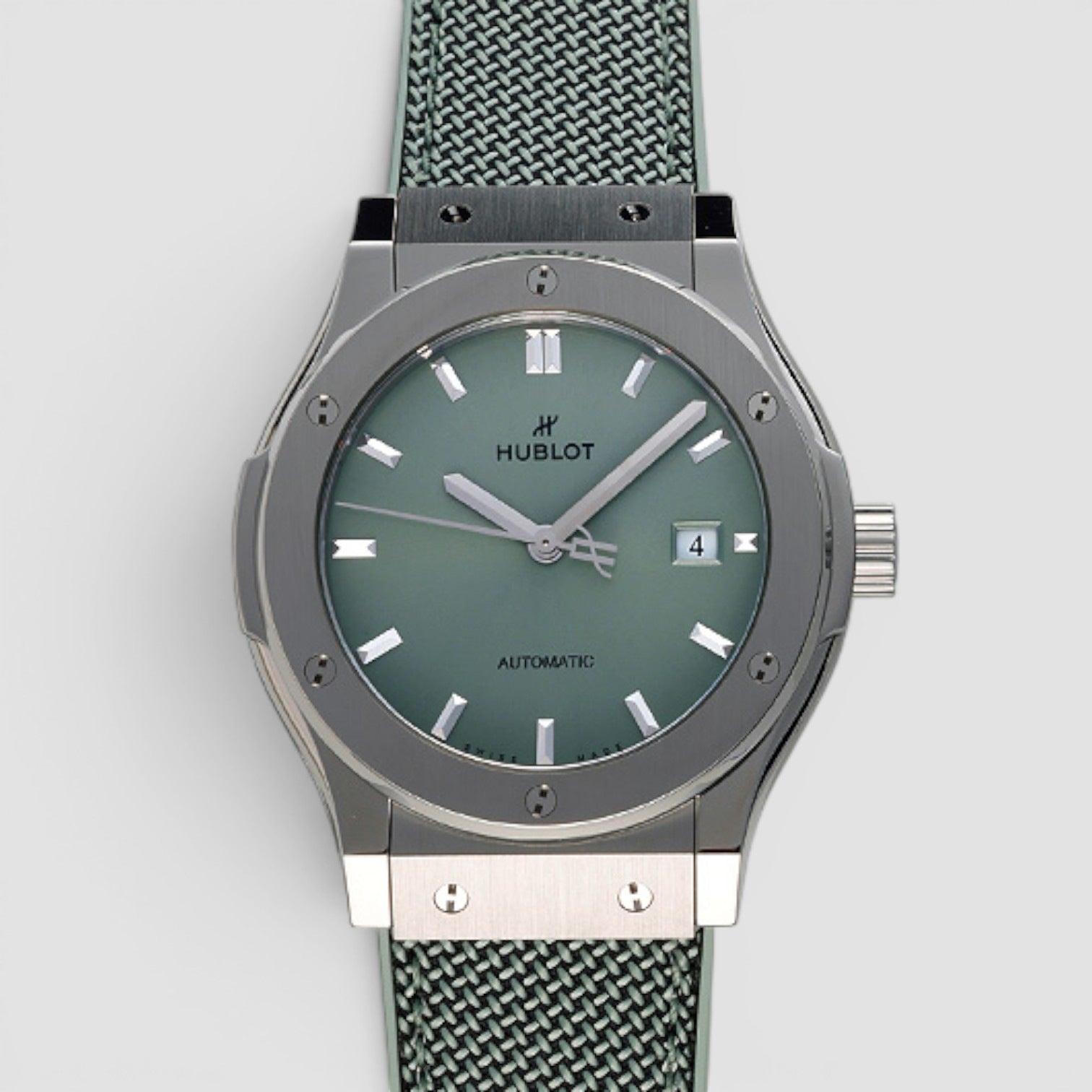 Classic Fusion Sage Green 42mm Titanium Green Dial