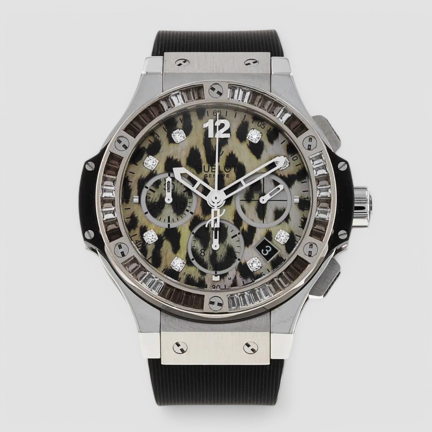 Big Bang Snow Leopard White Gold 41mm