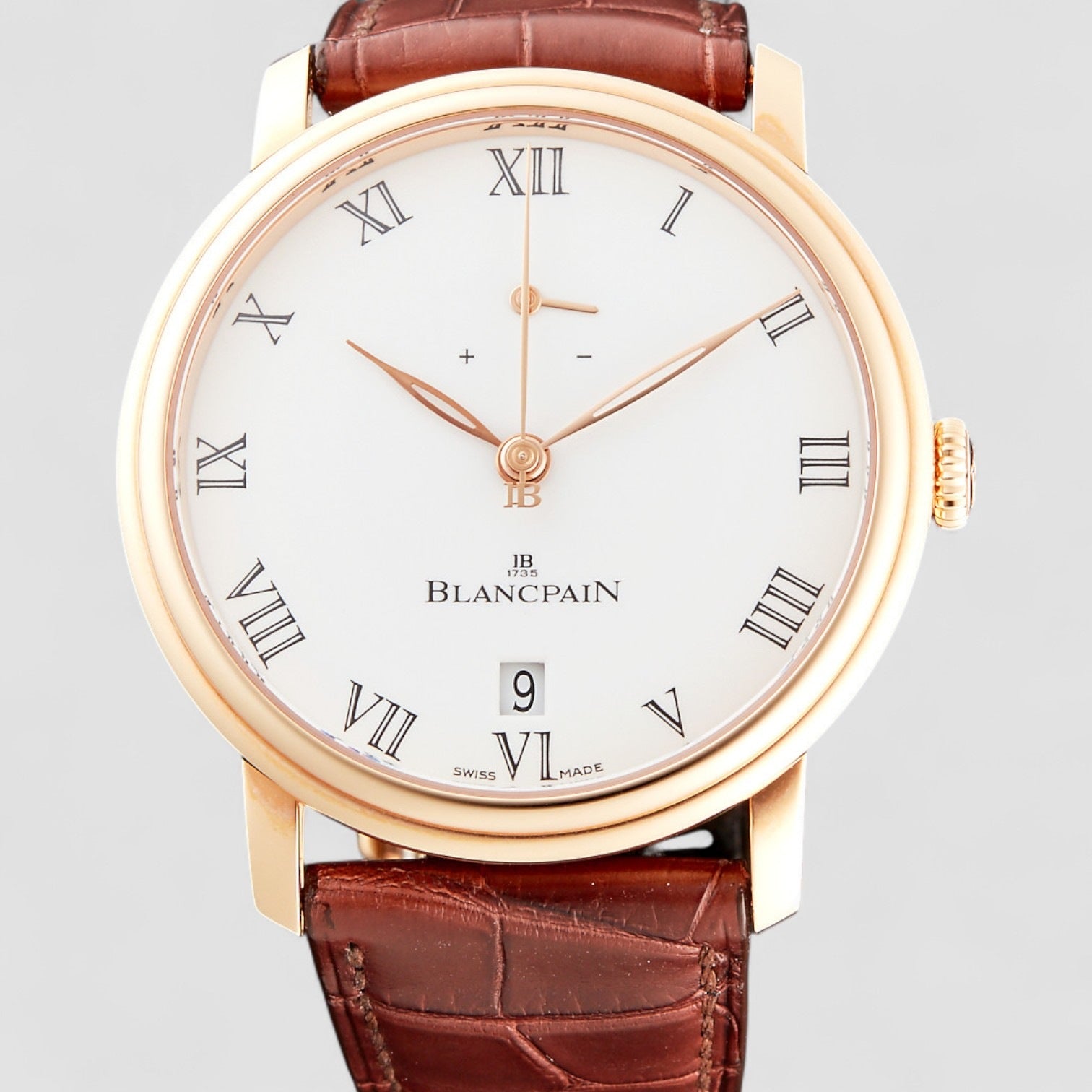 Villeret 8 Days Manual Wind 18k Rose Gold