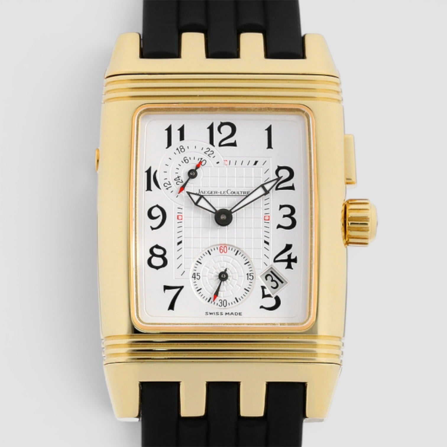 Reverso Gran'Sport Duoface 18K Yellow Gold 43 × 28mm