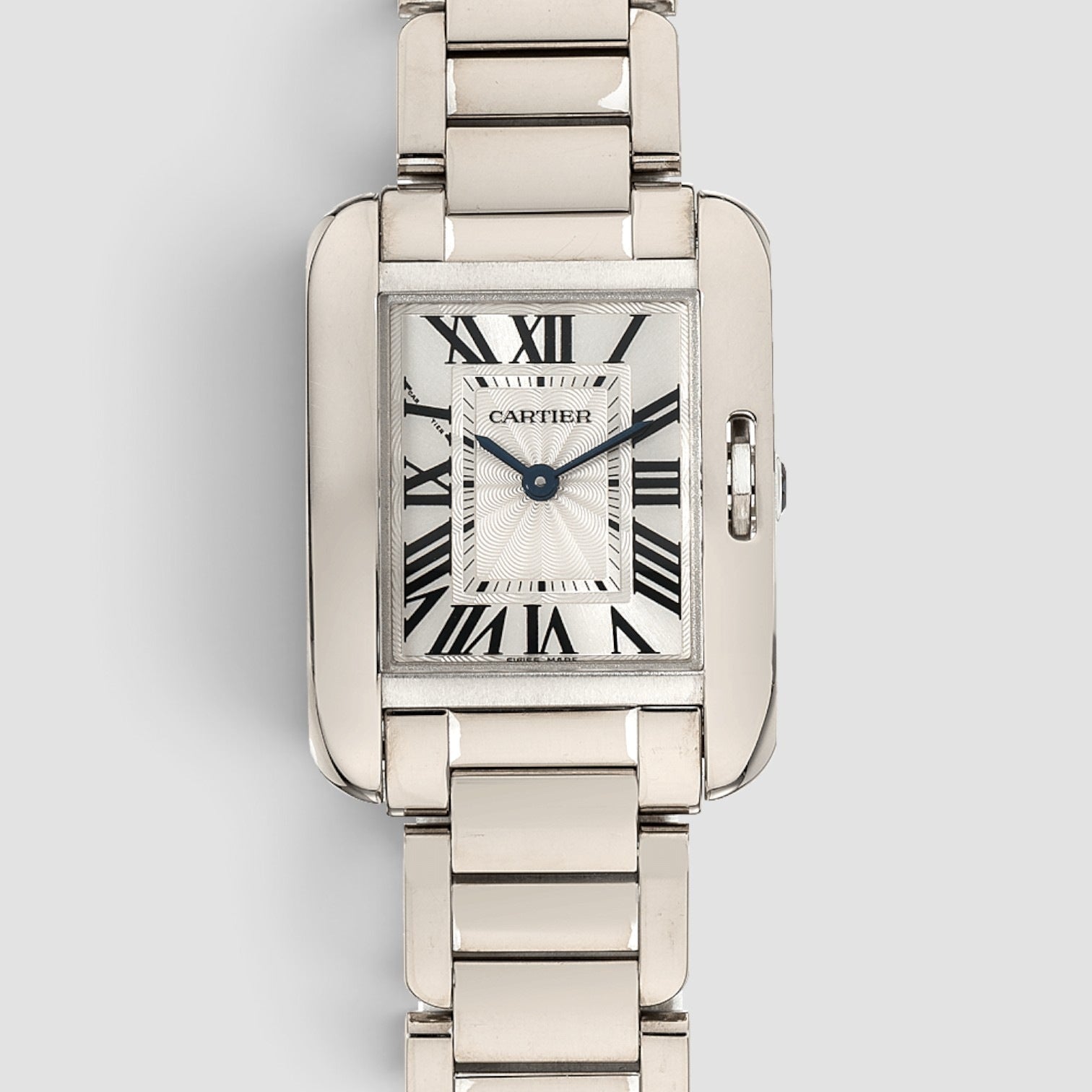 Tank Anglaise 18K White Gold 23 × 30mm