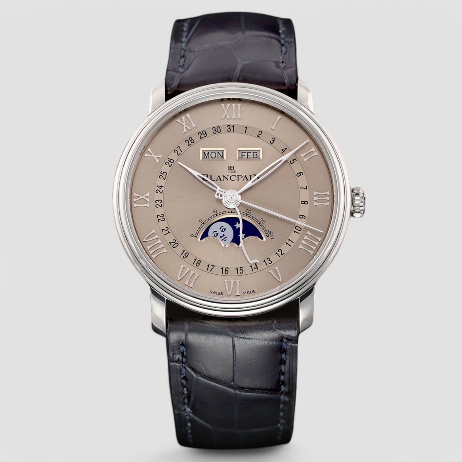 Villeret Complete Calendar & Moonphase 40mm