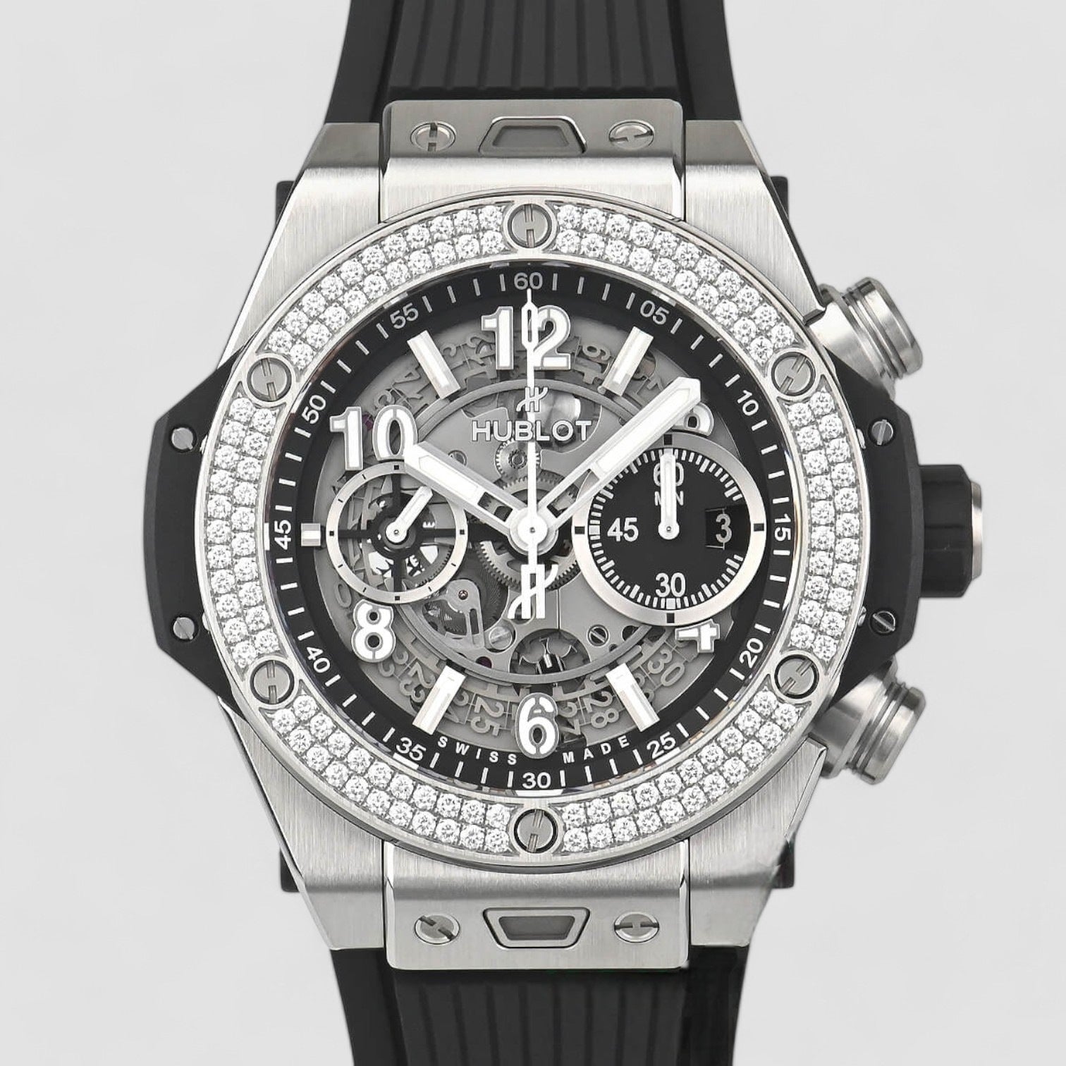 Big Bang Unico Titanium Diamonds 44mm
