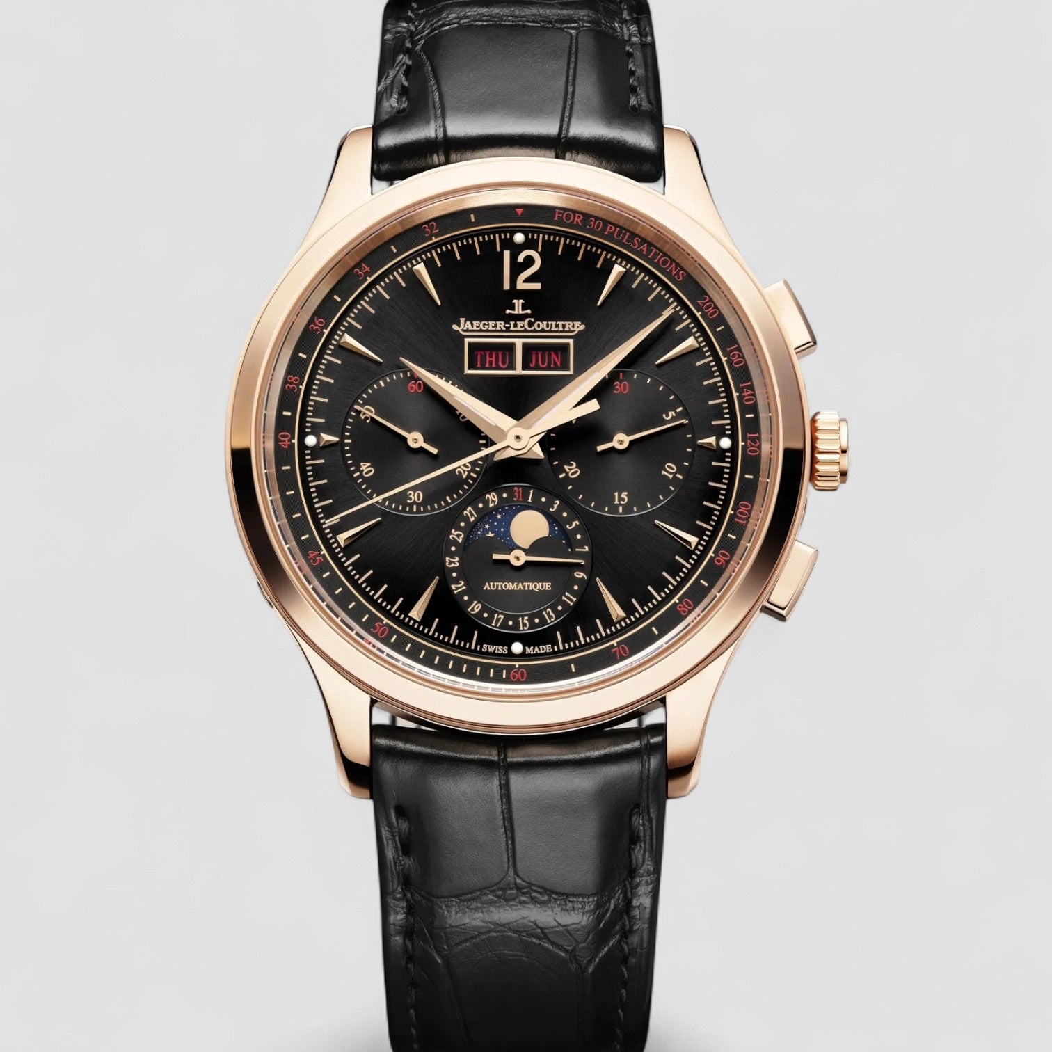 Master Control Chronograph Calendar Rose Gold 40mm