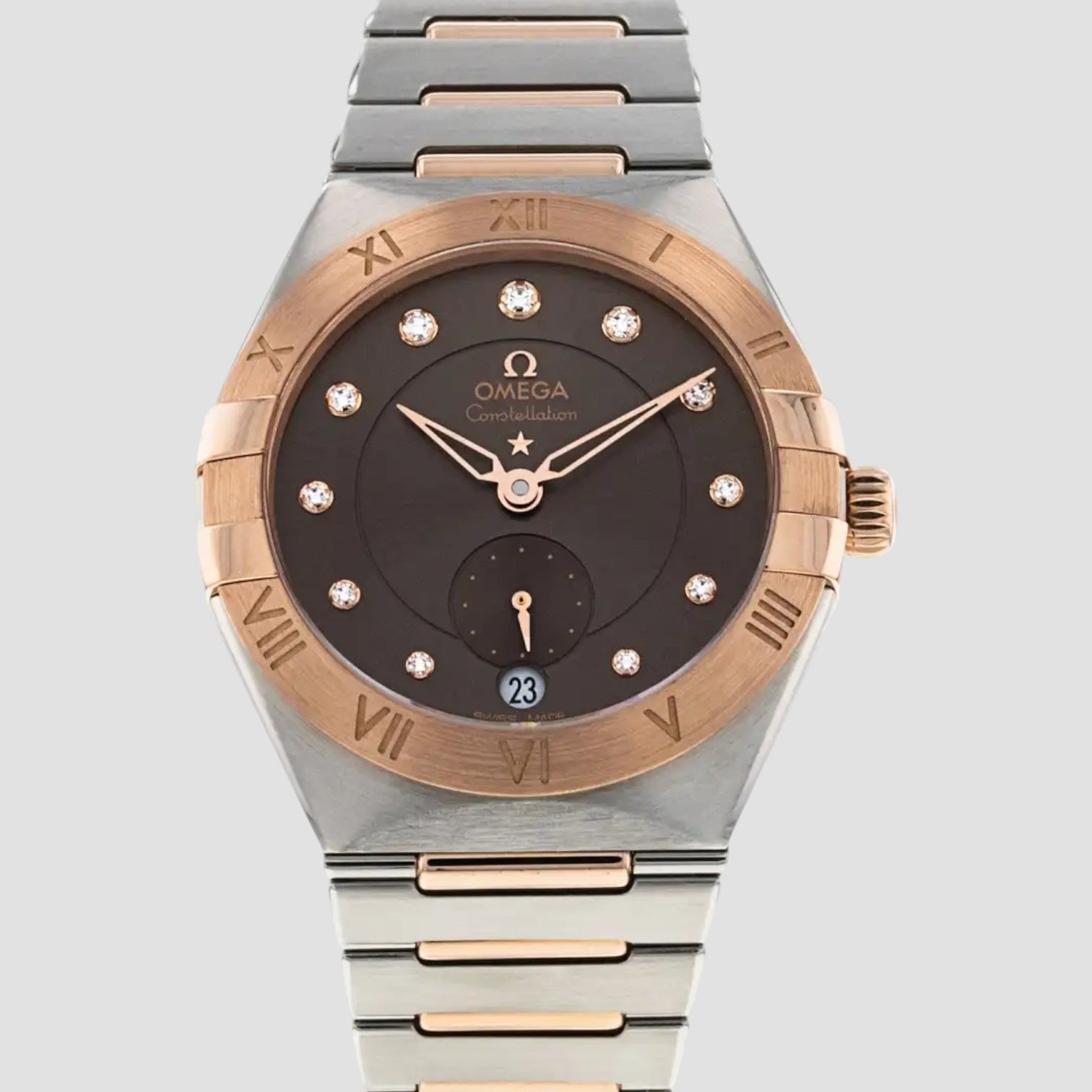 Constellation Co-Axial 34Mm Brown/18 Carat Rose Gold 34 mm