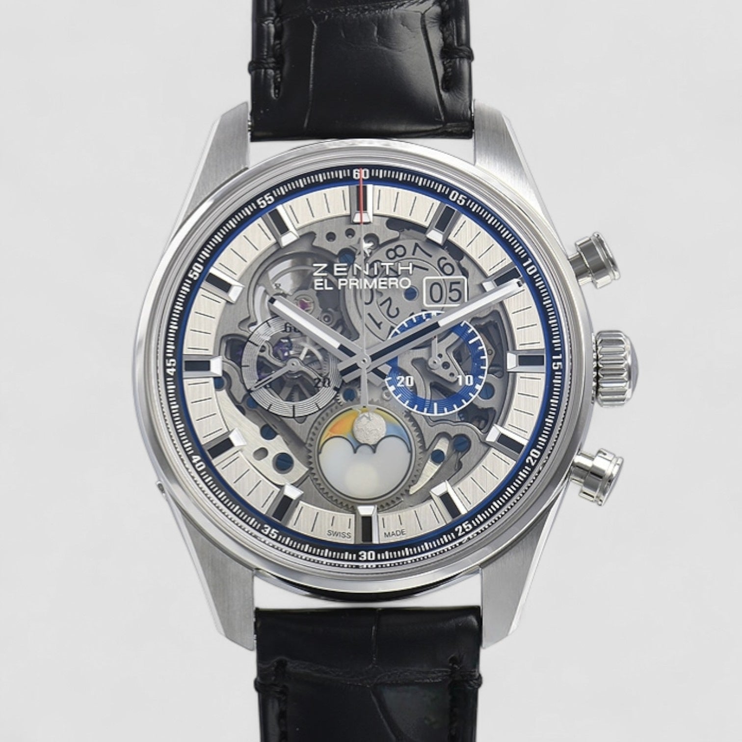 Chronomaster El Primero Grande Date Full Open Mens Watch