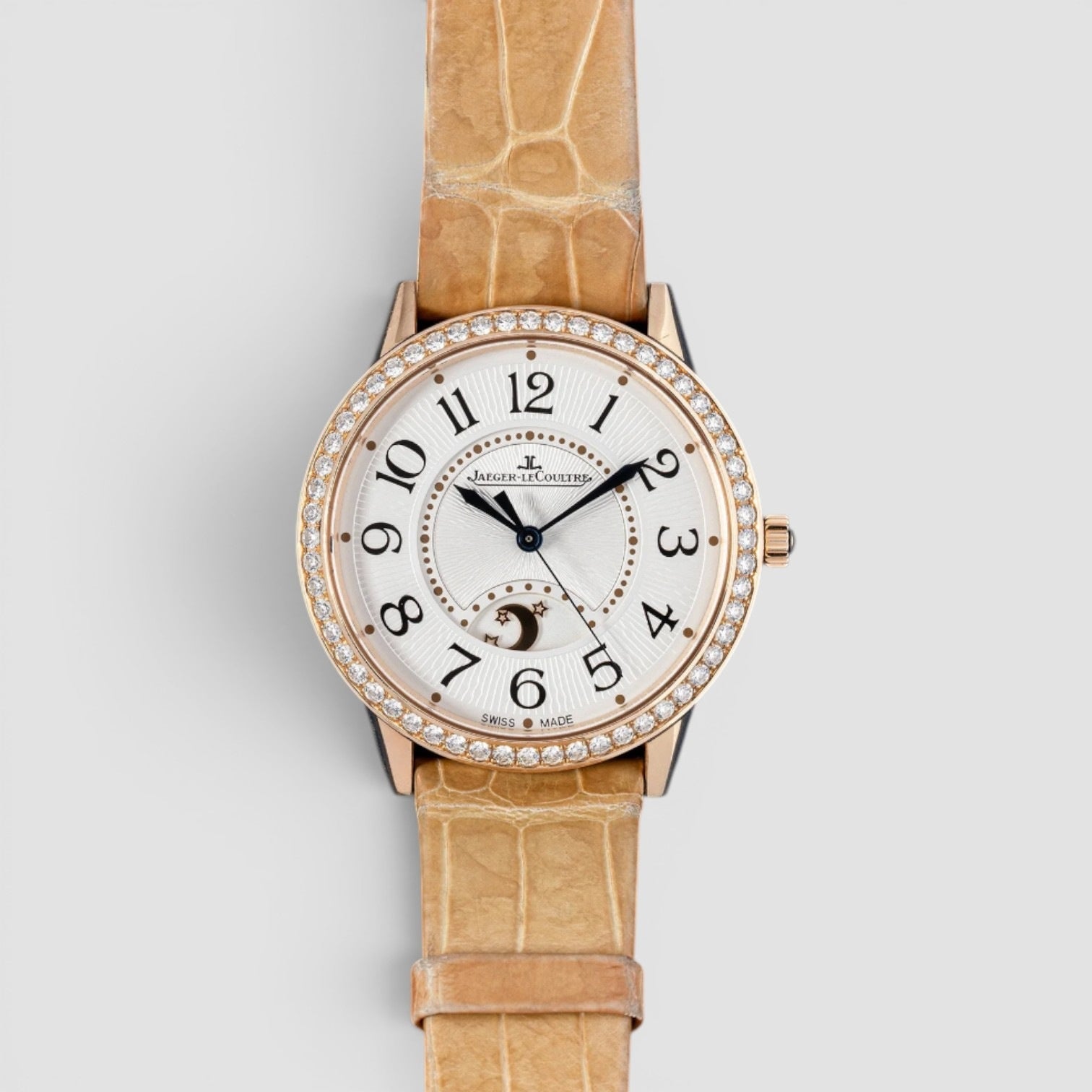Rendez-Vous Night & Day Large 38.2mm Rose Gold Silver Dial