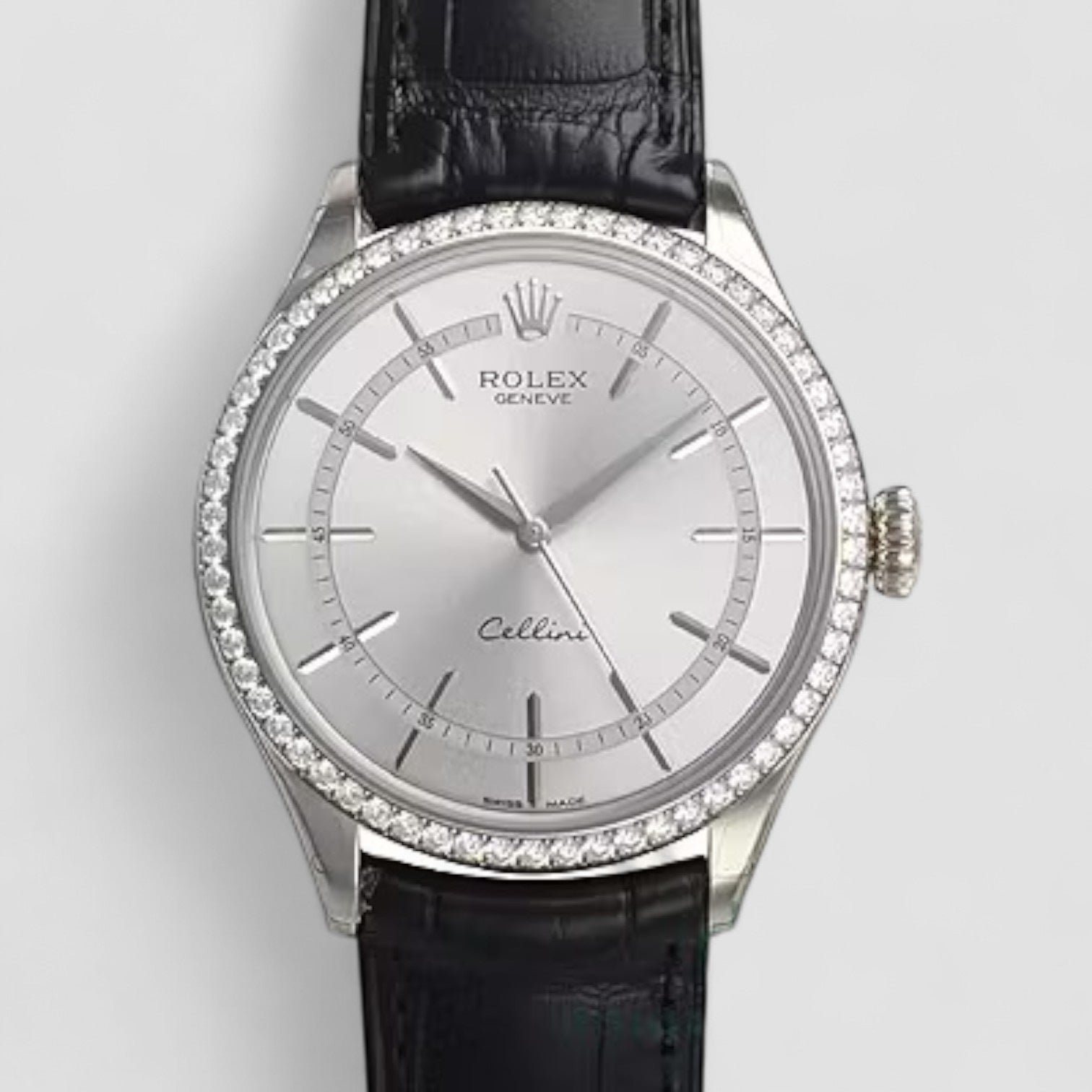 Cellini Time 18k White Gold Men's Watch