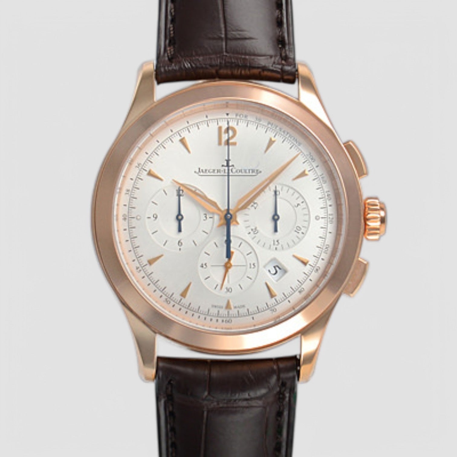 Master Chronographe Silver Sial Automatic Men's Watch