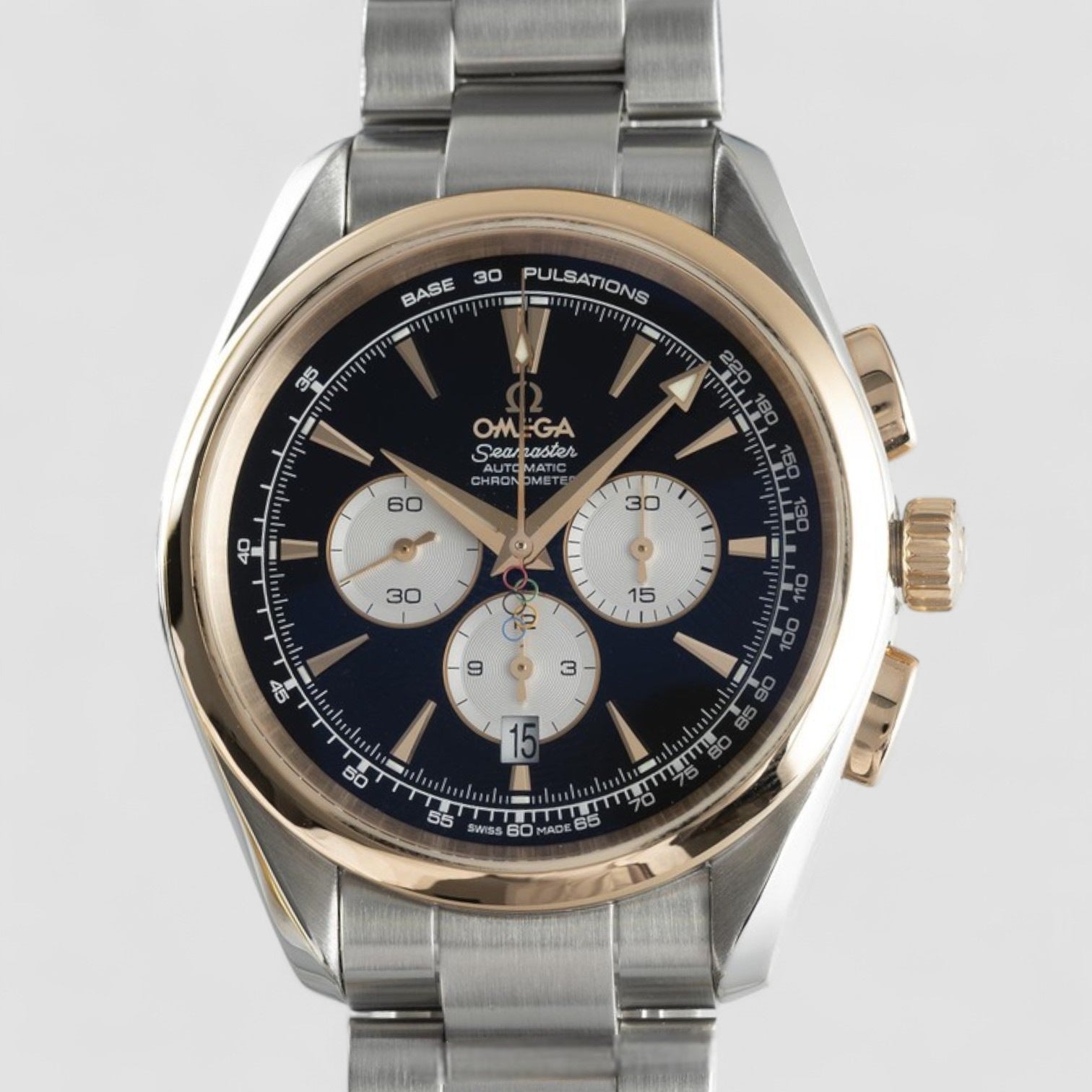 Seamaster Chronograph Steel / Gold Automatic Men's Watch