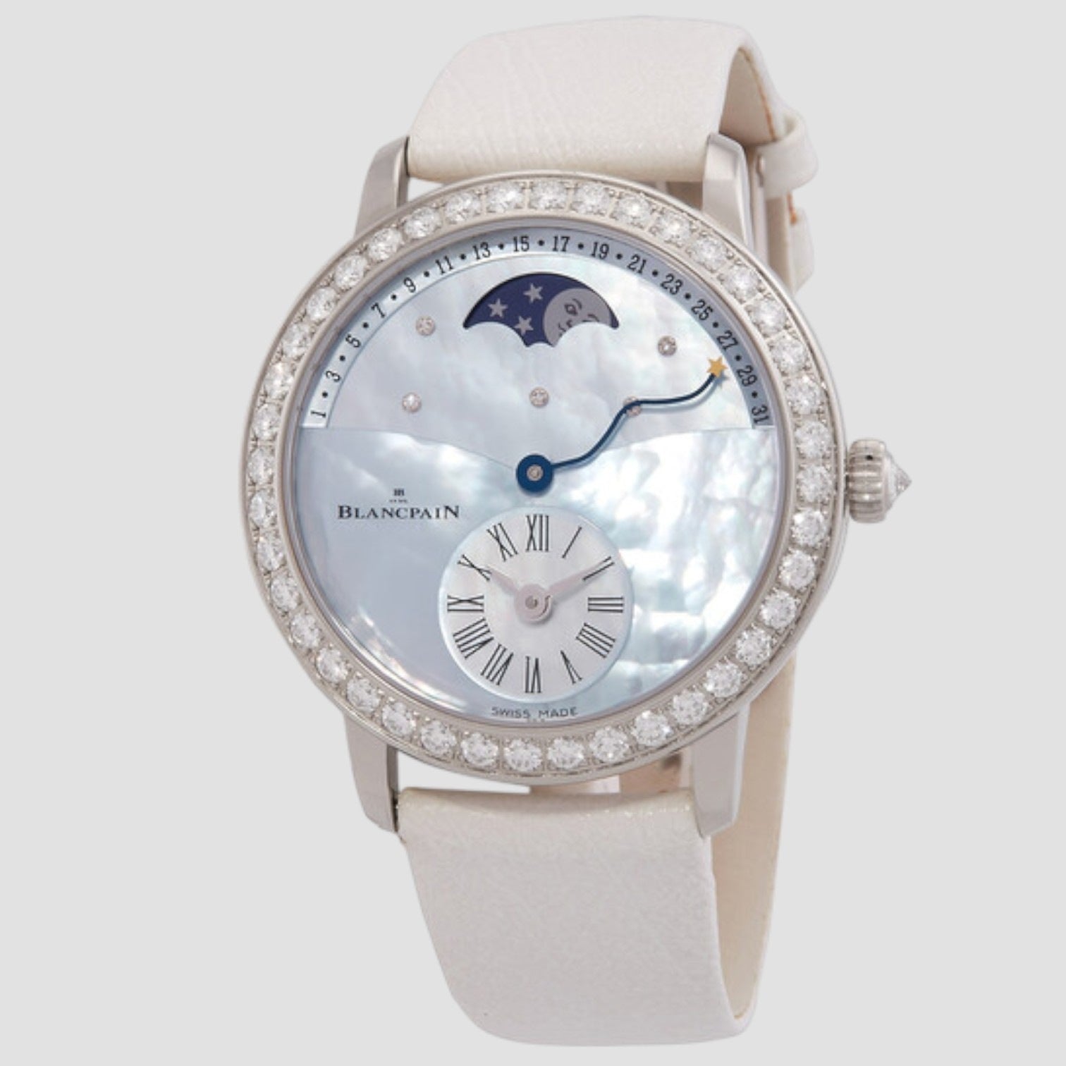 Ladies Retrograde Calendar Moonphase Ladies Watch