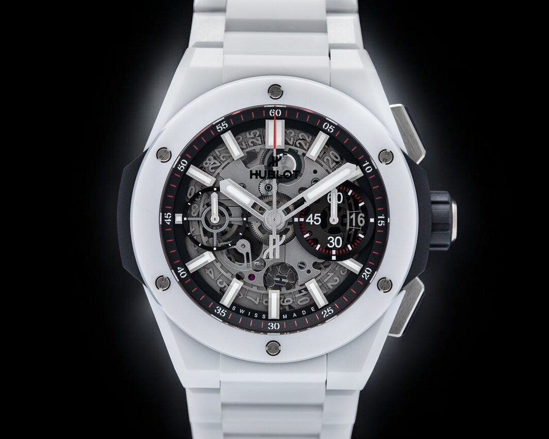 Big Bang White Ceramic Skeleton Dial
