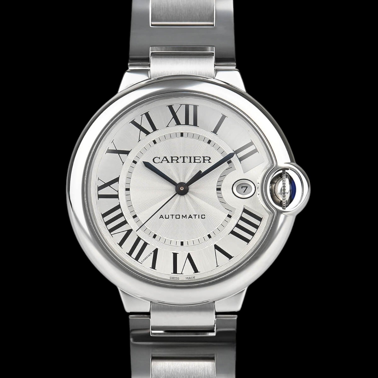 Ballon Bleu Silver Dial Men's Watch