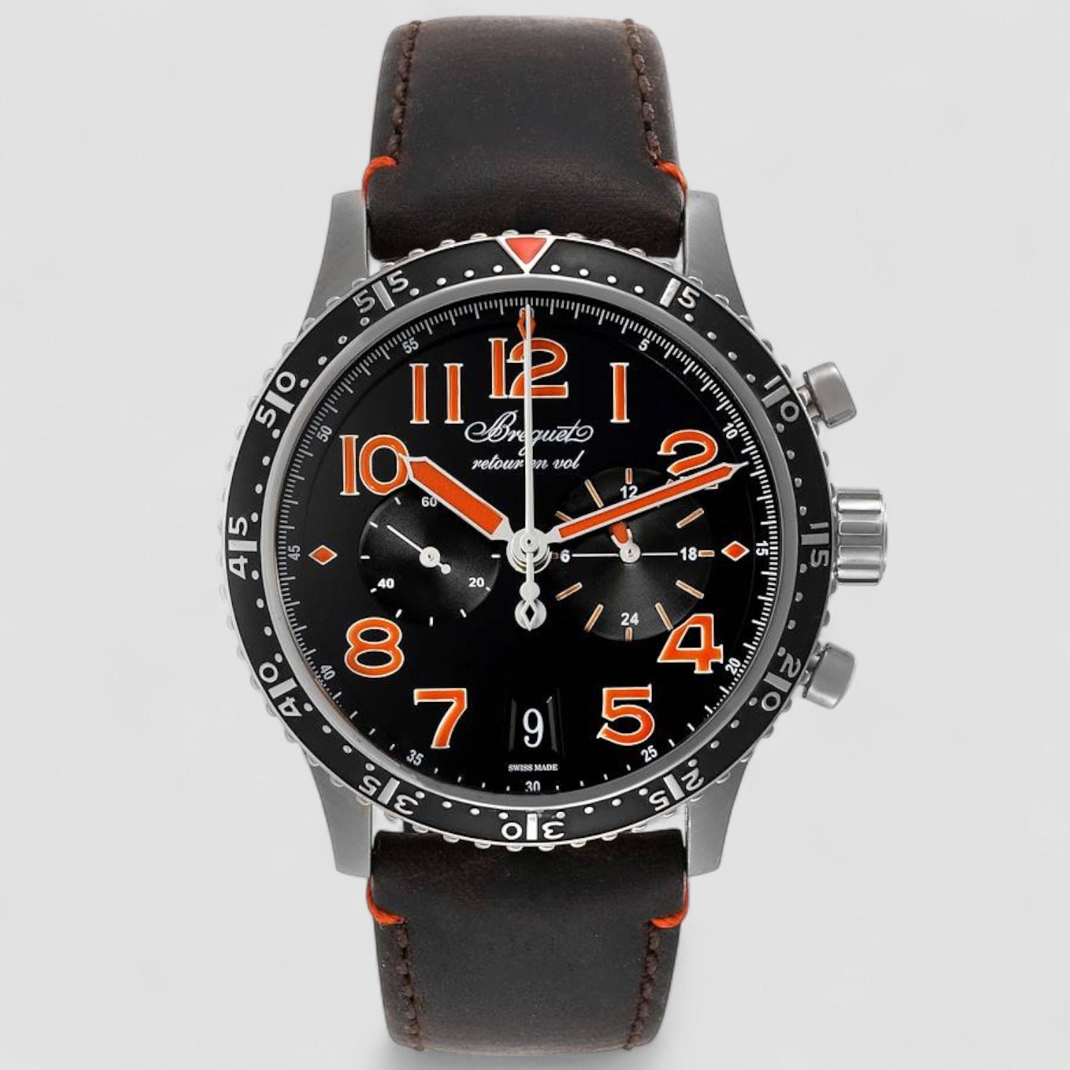 Type XXI Flyback LE Black Dial Titanium Mens Watch