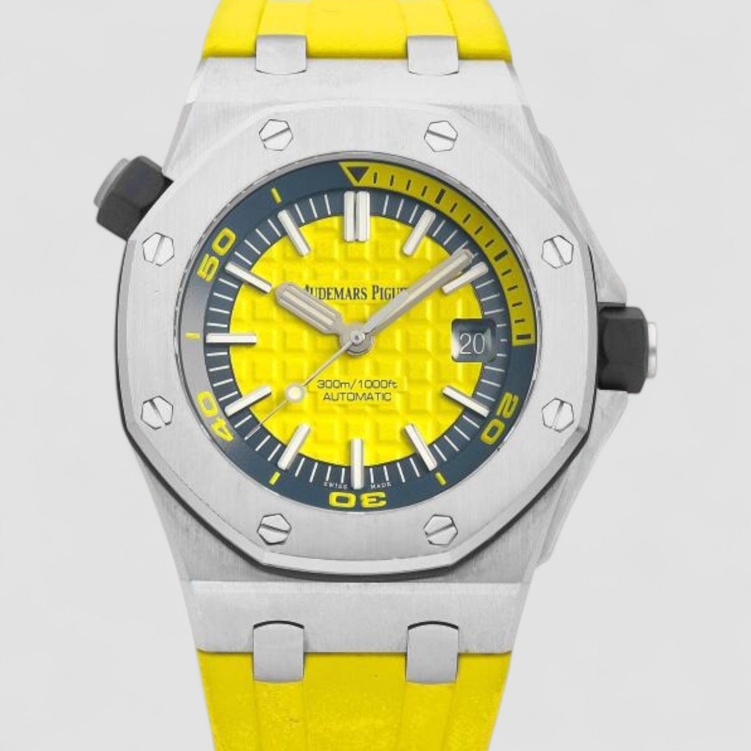 Royal Oak Offshore Diver Yellow / Rubber