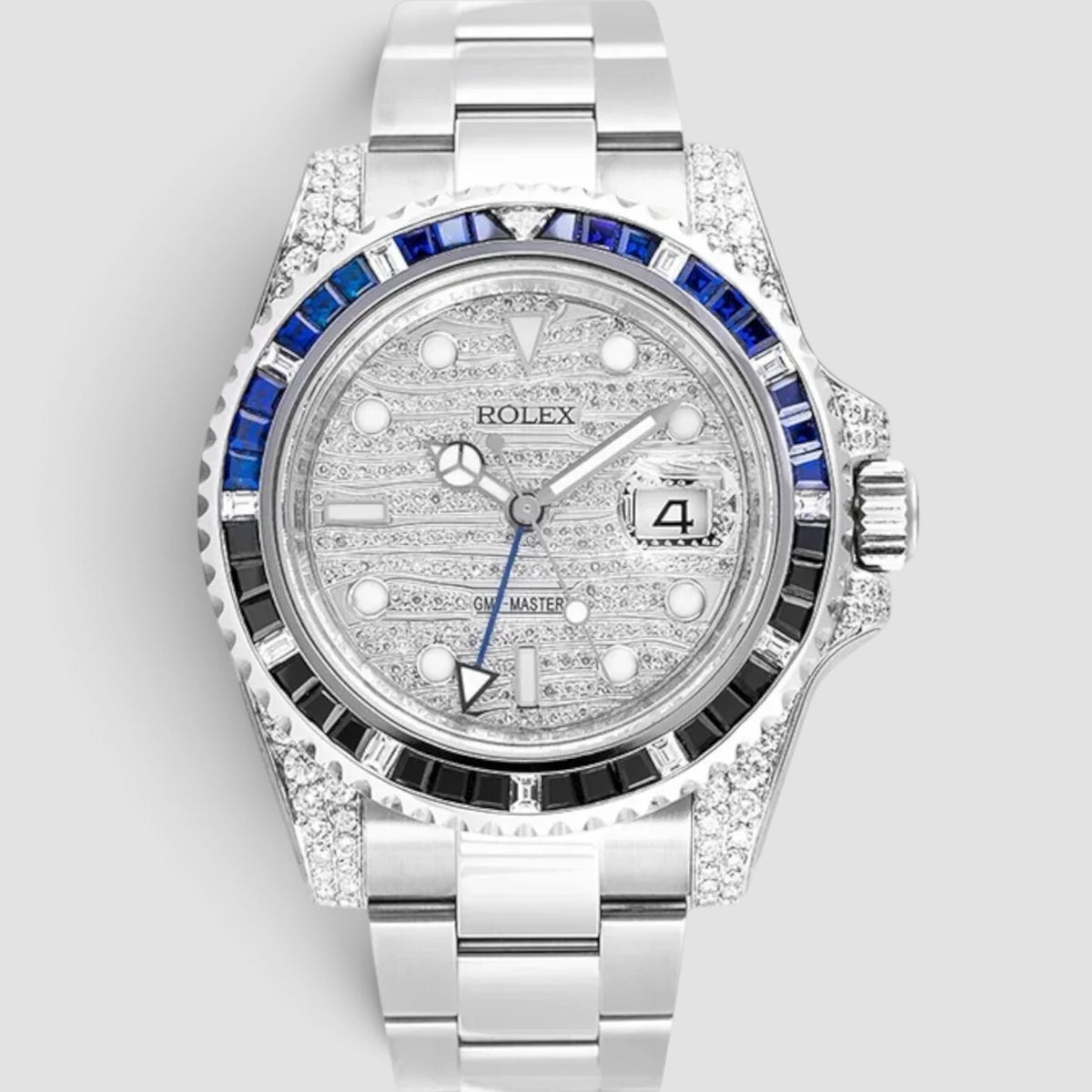 GMT-Master II 40mm Custom Iced Out