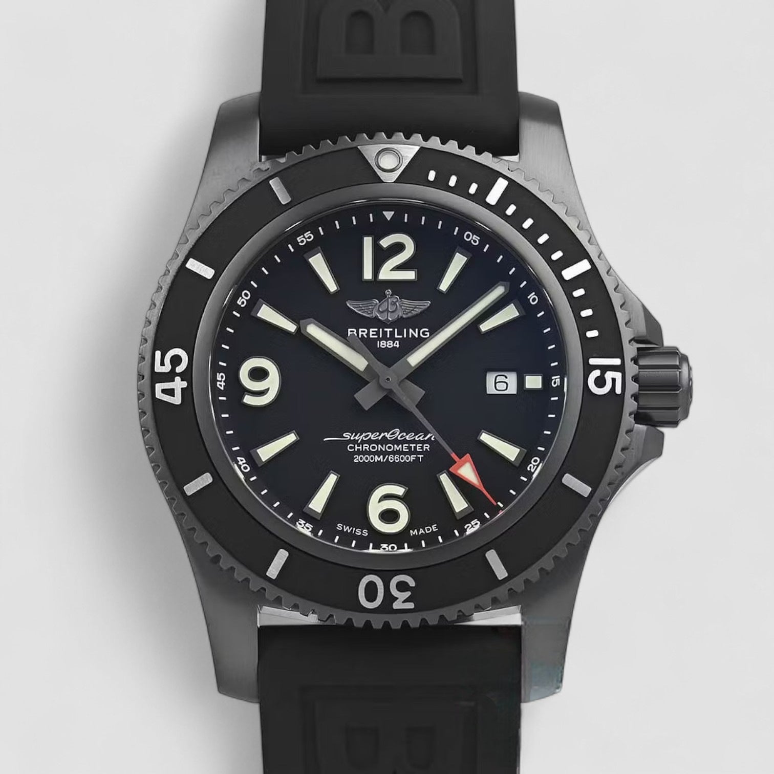 Superocean Black 46 Automatic