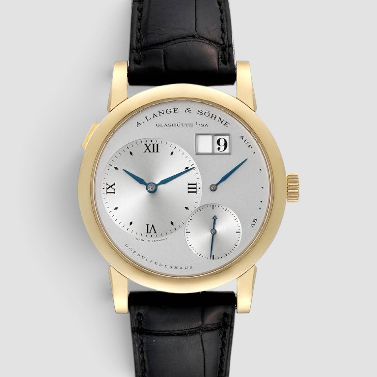 Lange 1 38mm 18K Yellow Gold Champagne dial