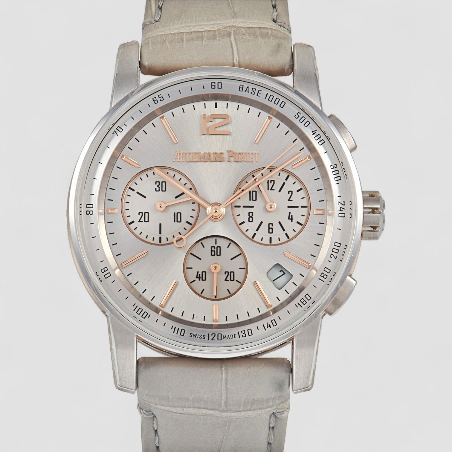 Code 11.59 Chronograph White Gold Automatic Wristwatch