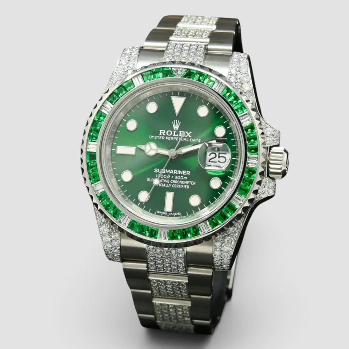 Submariner Date Hulk Iced & Emerald
