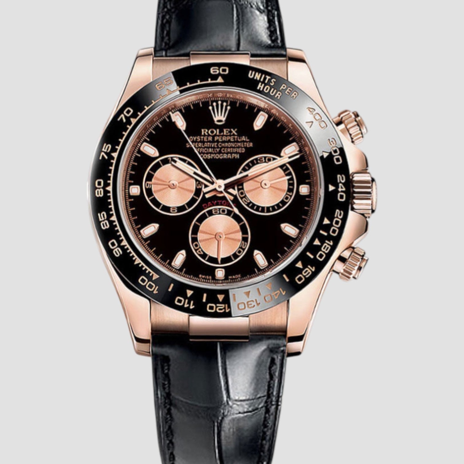 Daytona Cosmograph Rose Gold Men's Luxury Watch