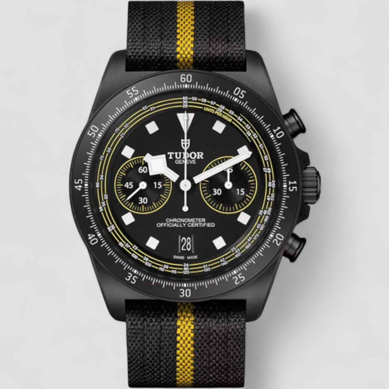 Tudor Pelagos FXD Chrono Yellow Limited Edition Watch 25827KNJN-0001