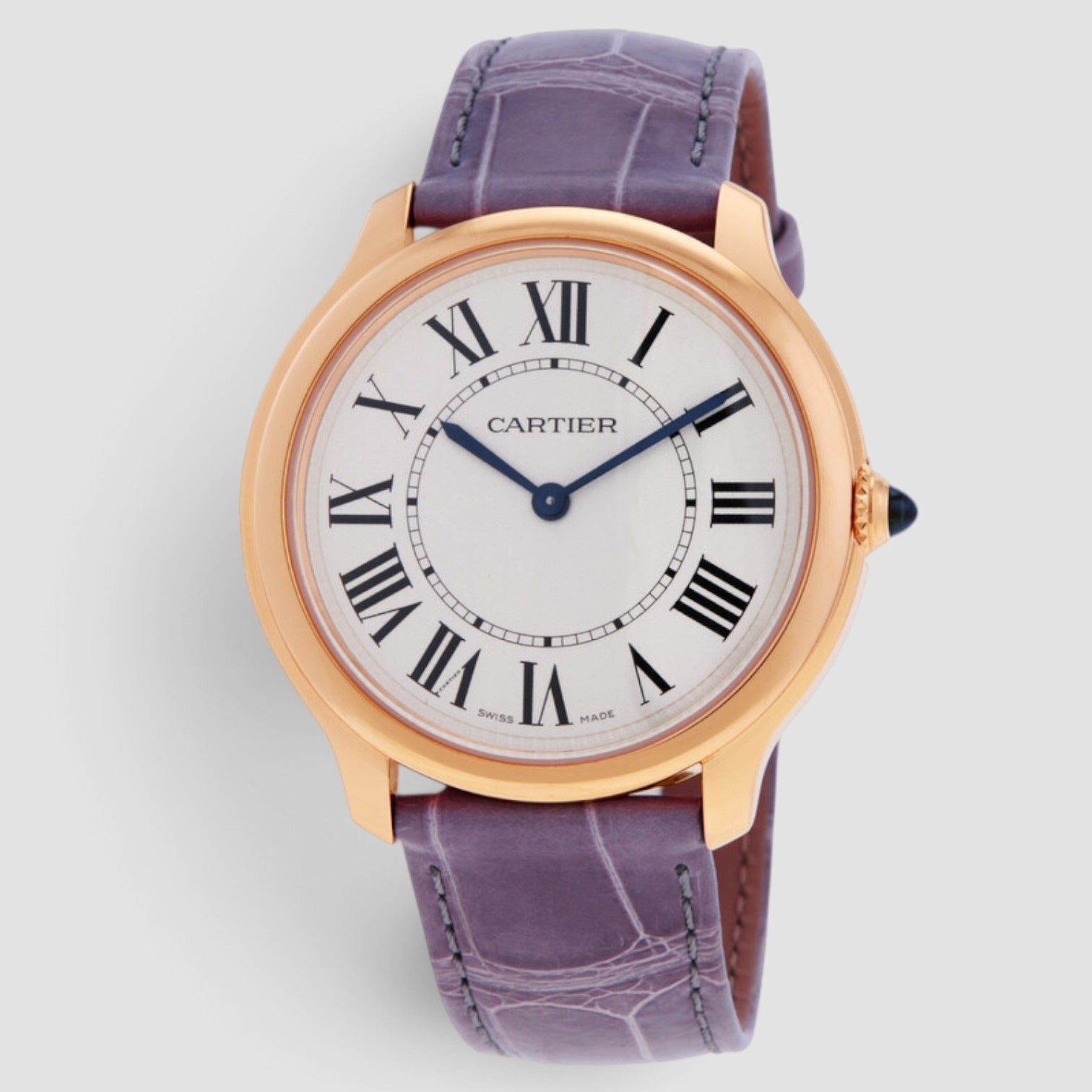 Ronde Louis Cartier 36mm 18K Rose Gold Champagne Dial