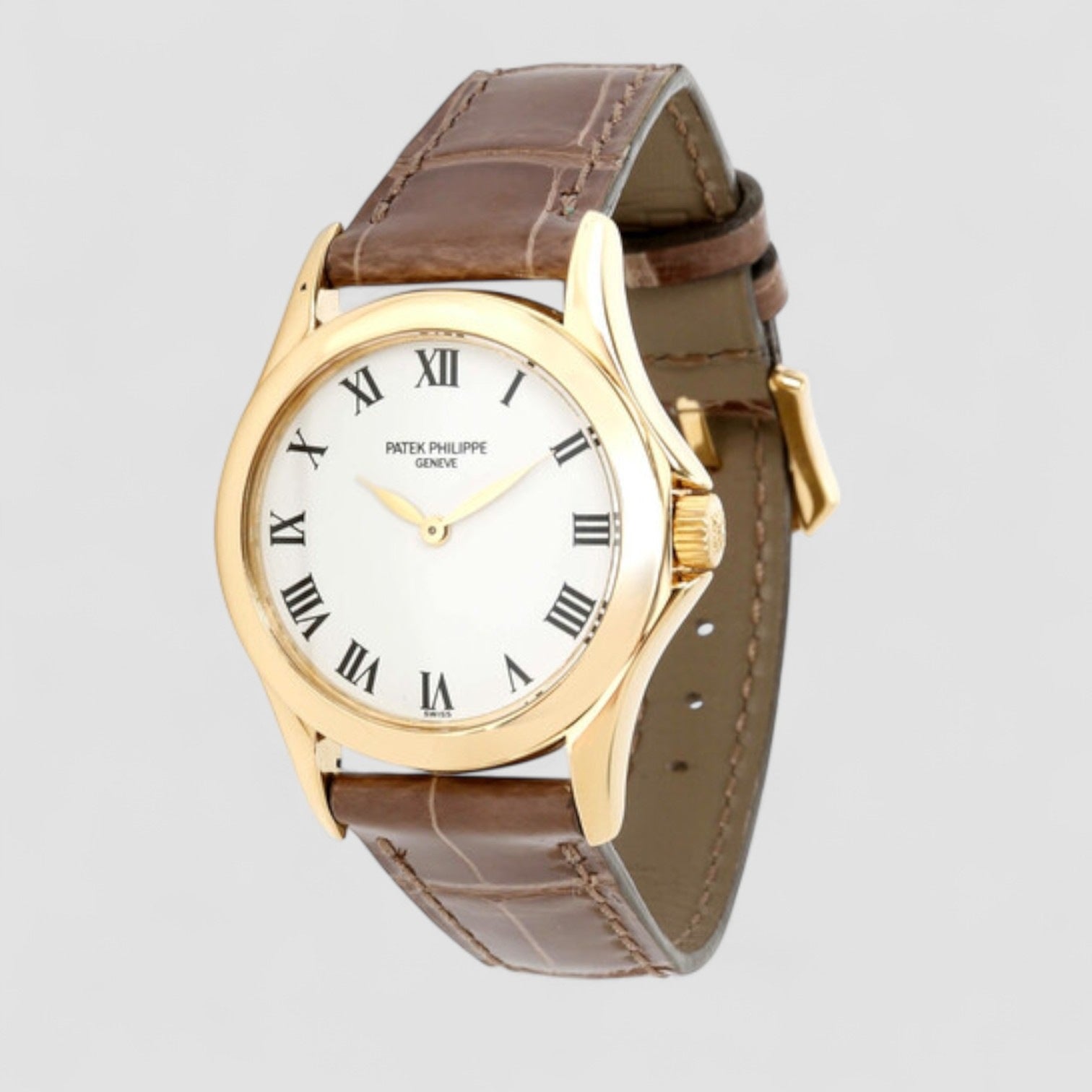 Lady Calatrava 4905 Manual Wind 18K Yellow Gold