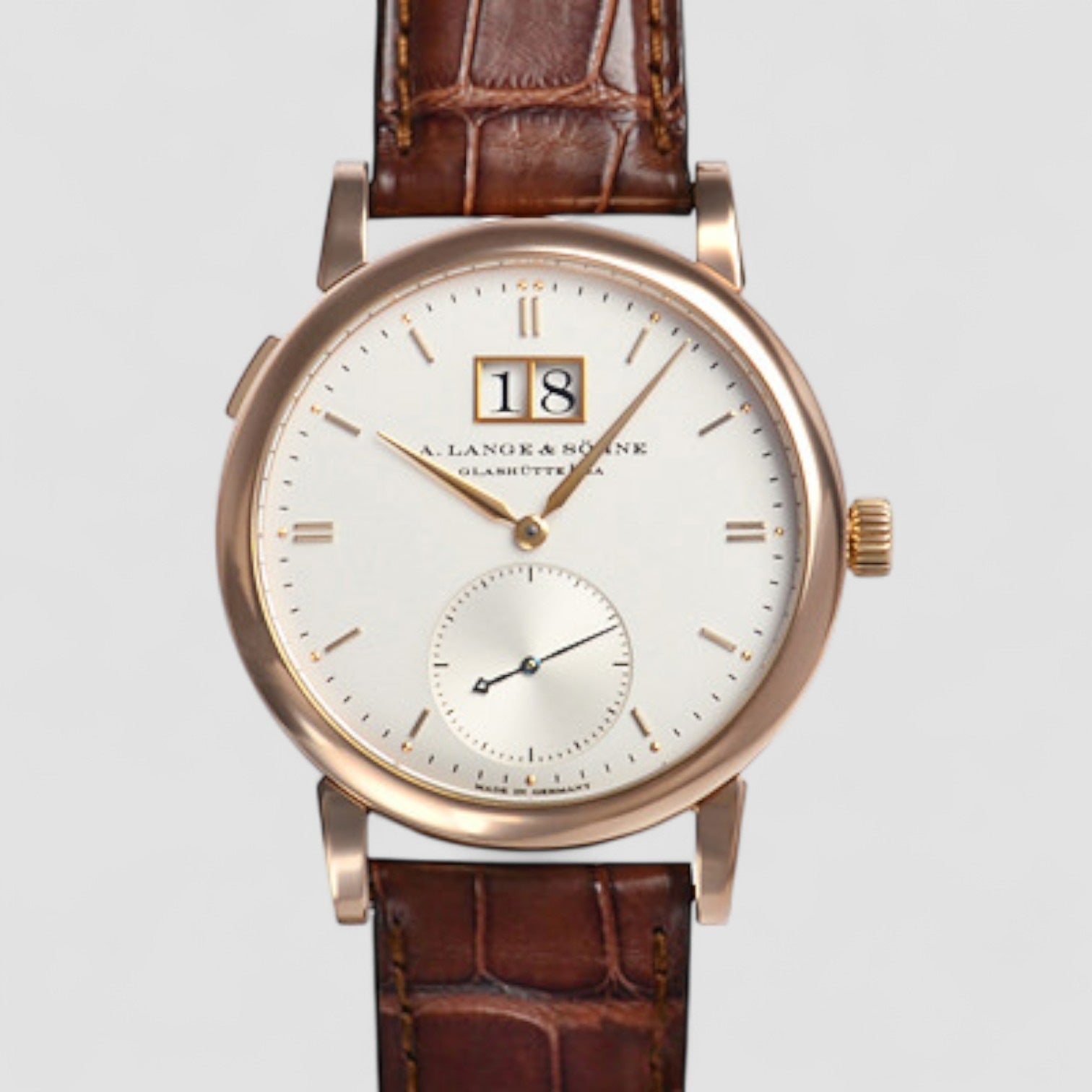Rose Gold Saxonia Automatic Watch