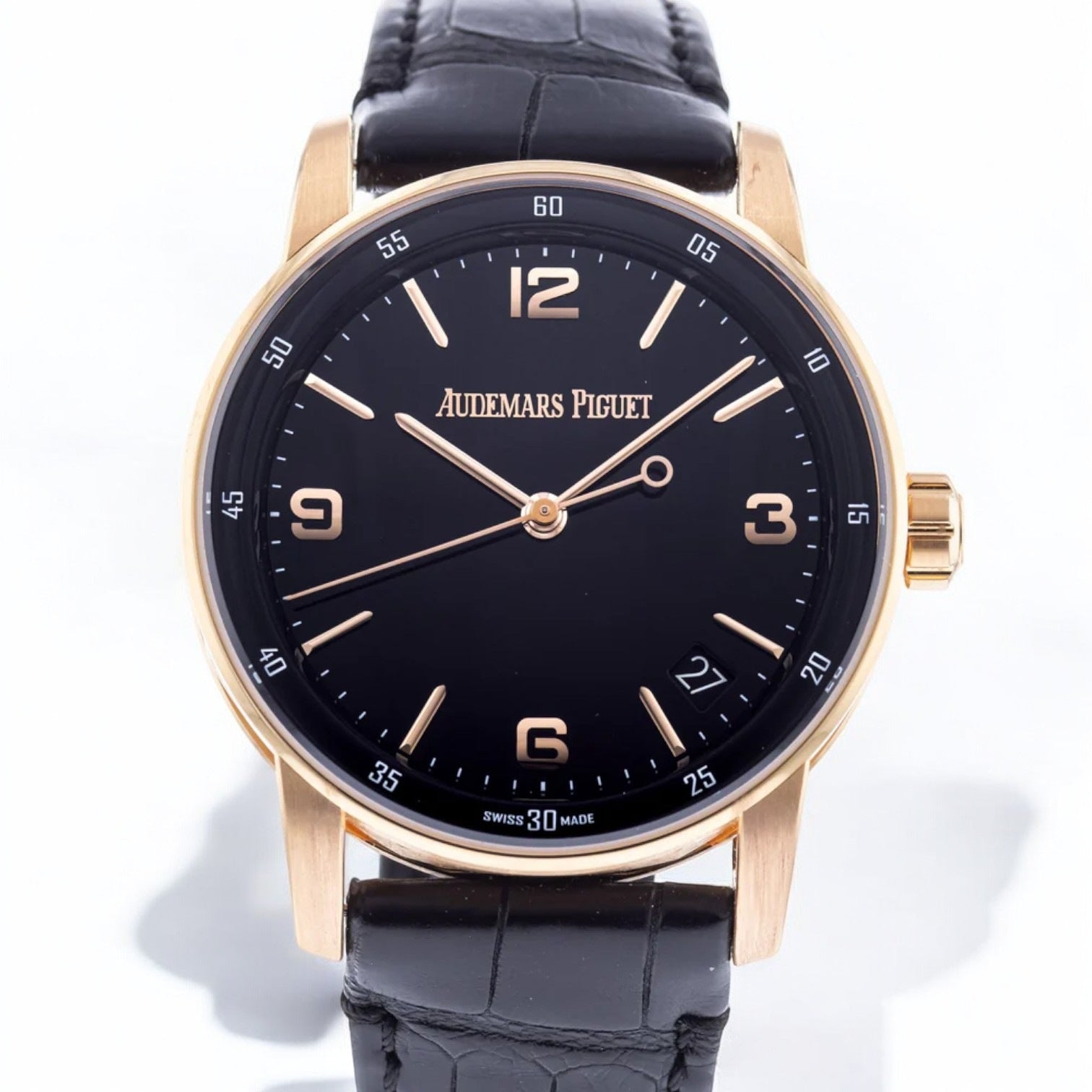 Code 11.59 41mm 18ct Rose Gold Black Kevlar