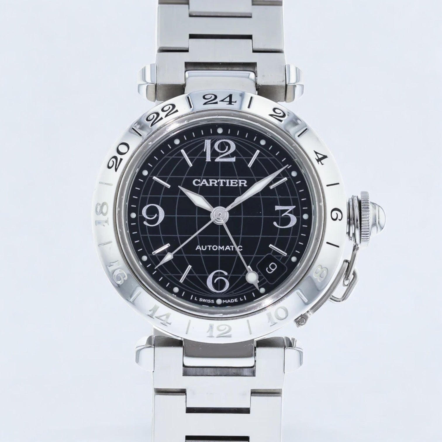 Pasha C GMT Stainless Steel Automatic 35 mm