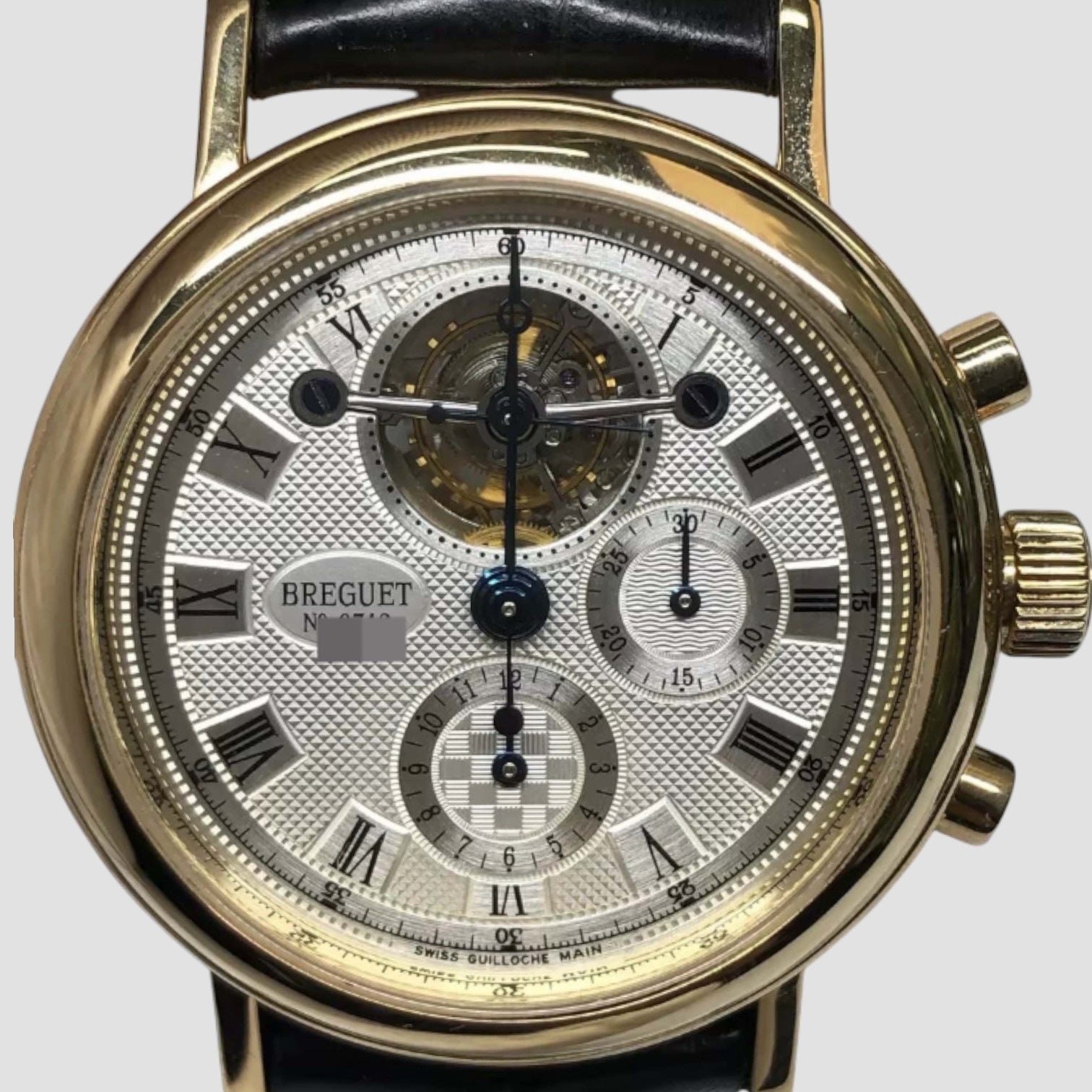 Tourbillon Chronograph 18K Yellow Gold