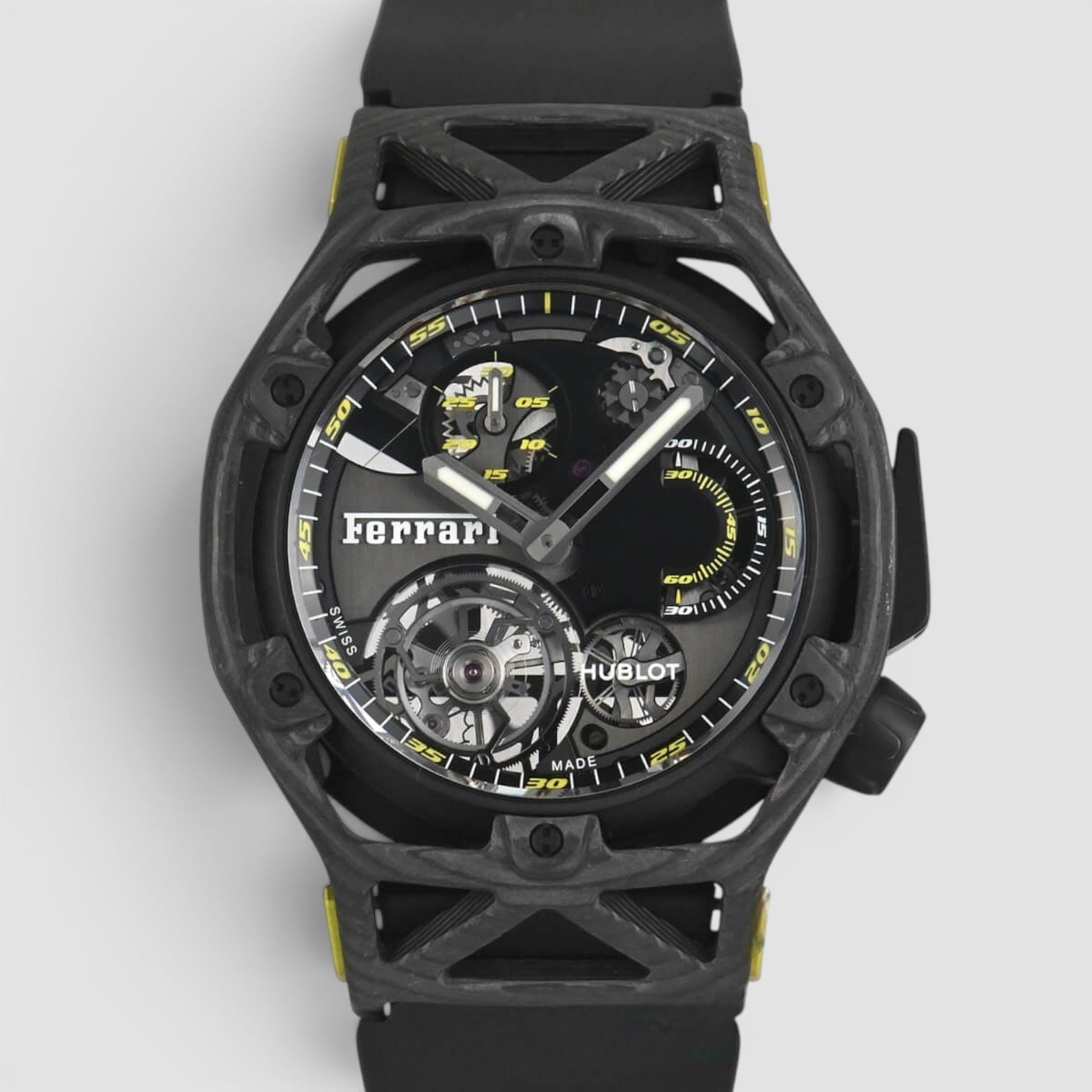 Techframe Ferrari Tourbillon Chronograph Yellow