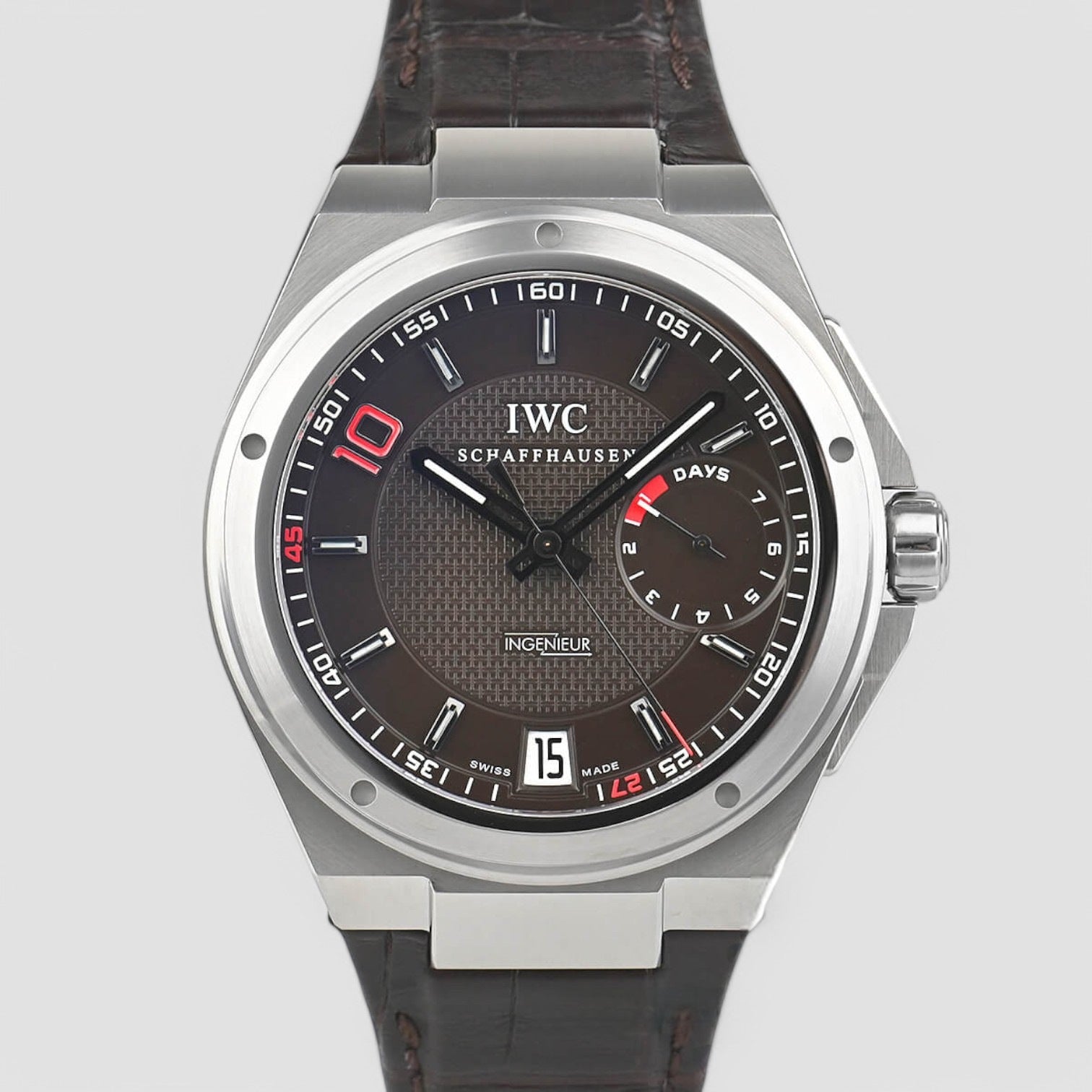 Ingenieur Zinedine Zidane 45Mm Stainless Steel Black Dial