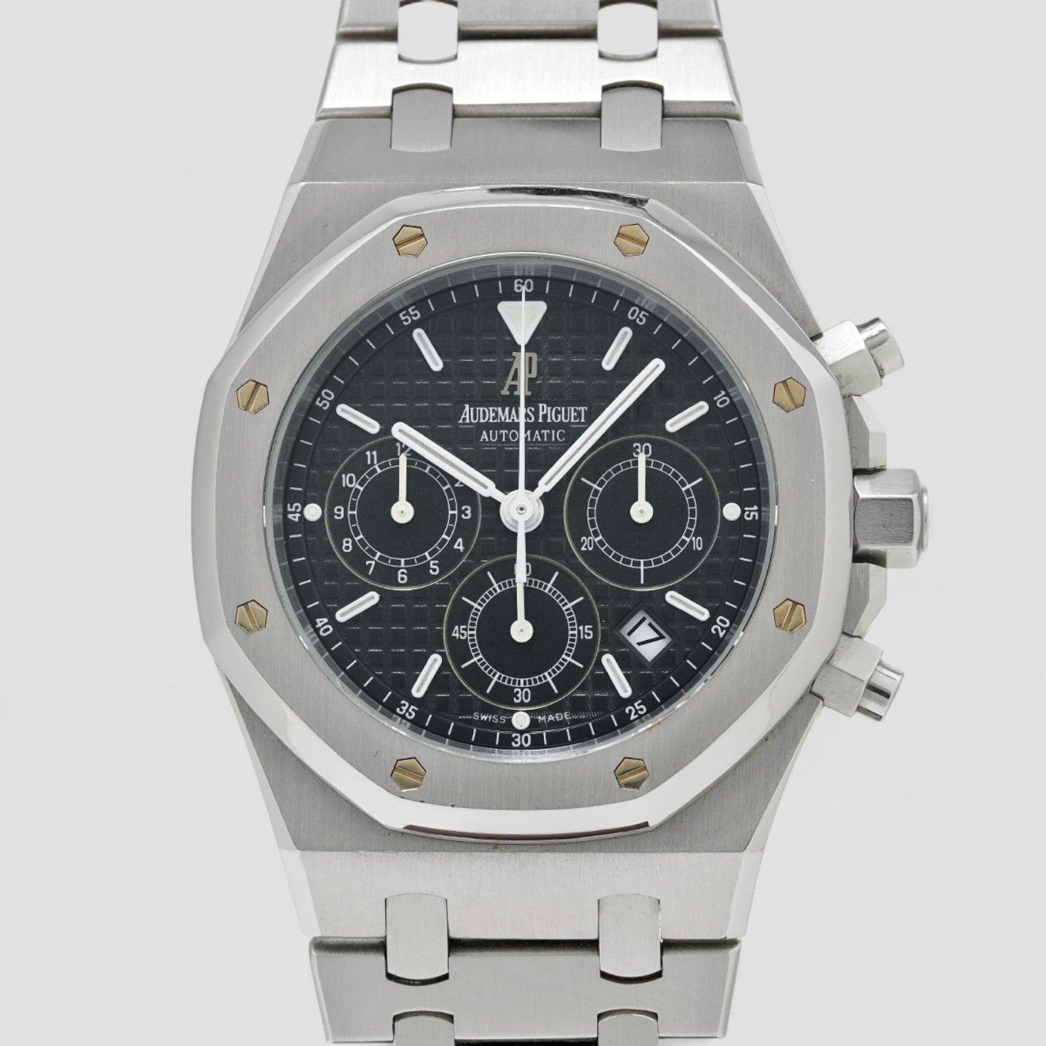 Royal Oak Chronograph Blue Dial SS FULL SET