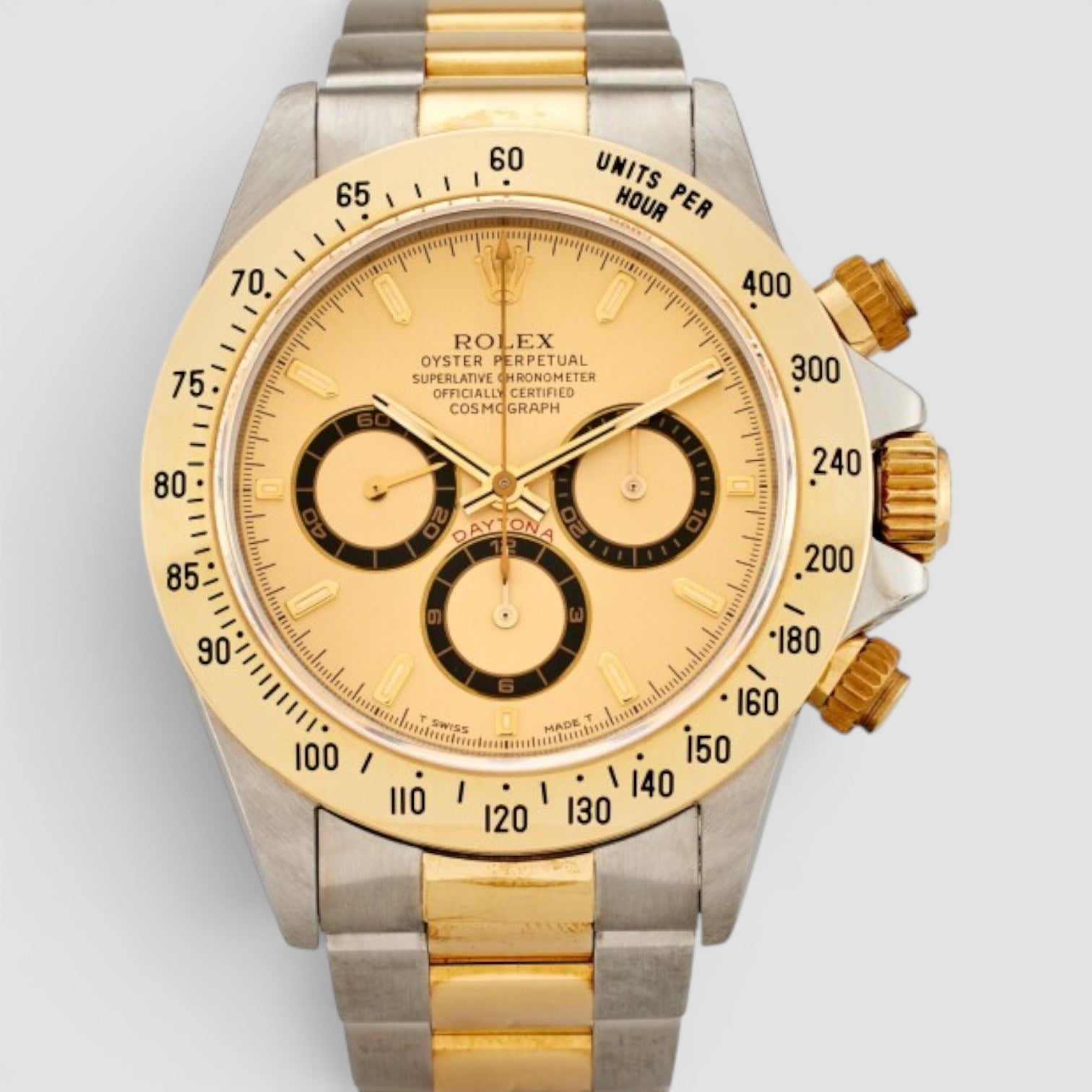 Cosmograph Daytona 40mm Champagne Dial Two-Tone