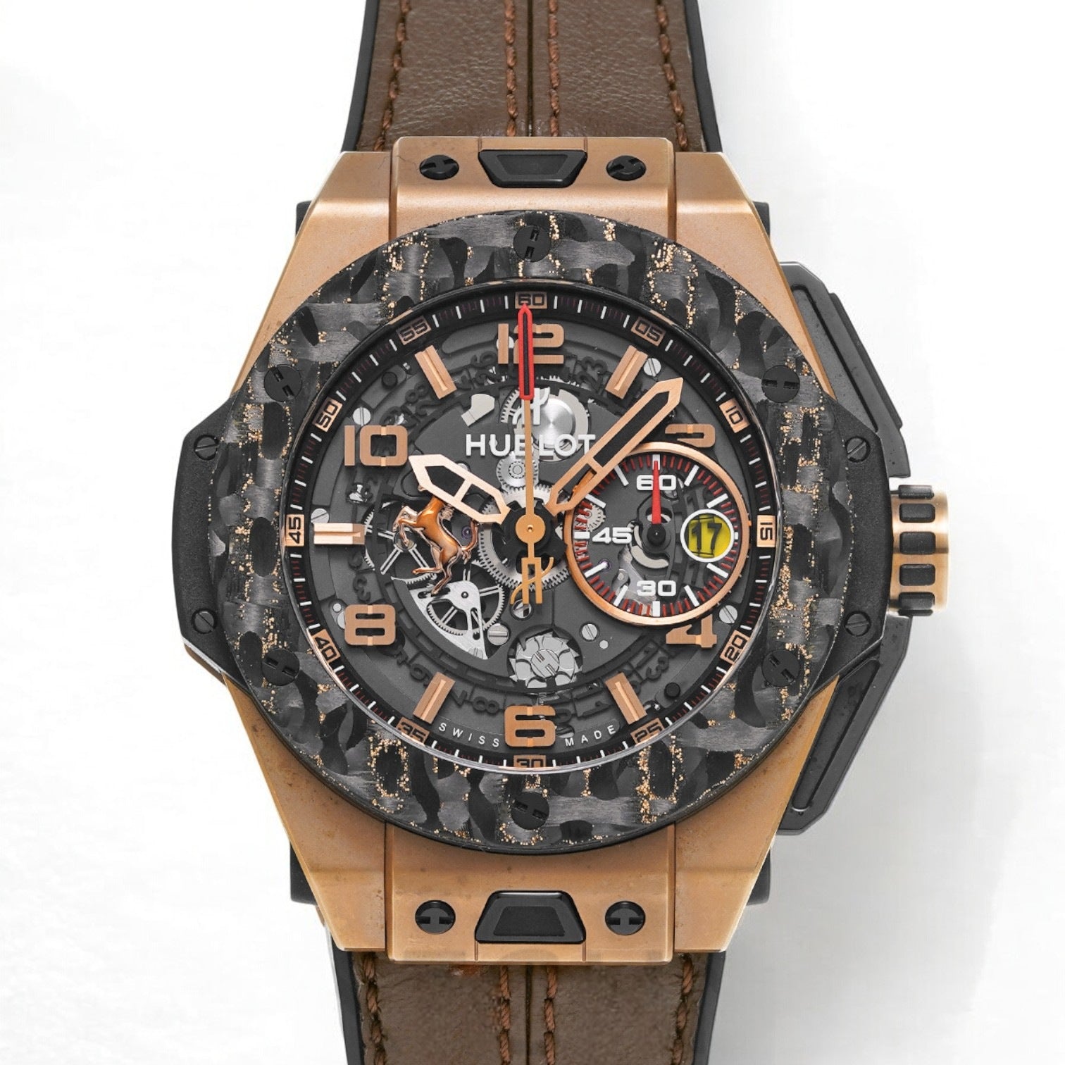 Big Bang Unico Ferrari - 401.OJ.0123.VR - King Gold Carbon - 45mm