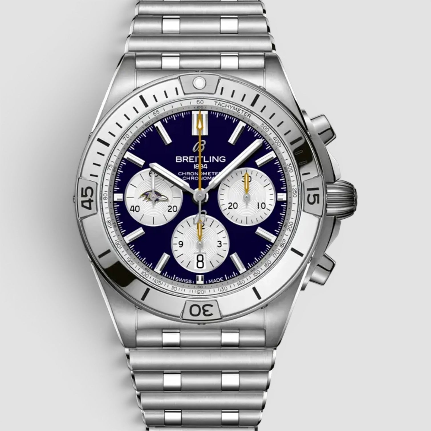 Breitling B01 42 NFL Baltimore Ravens Edition