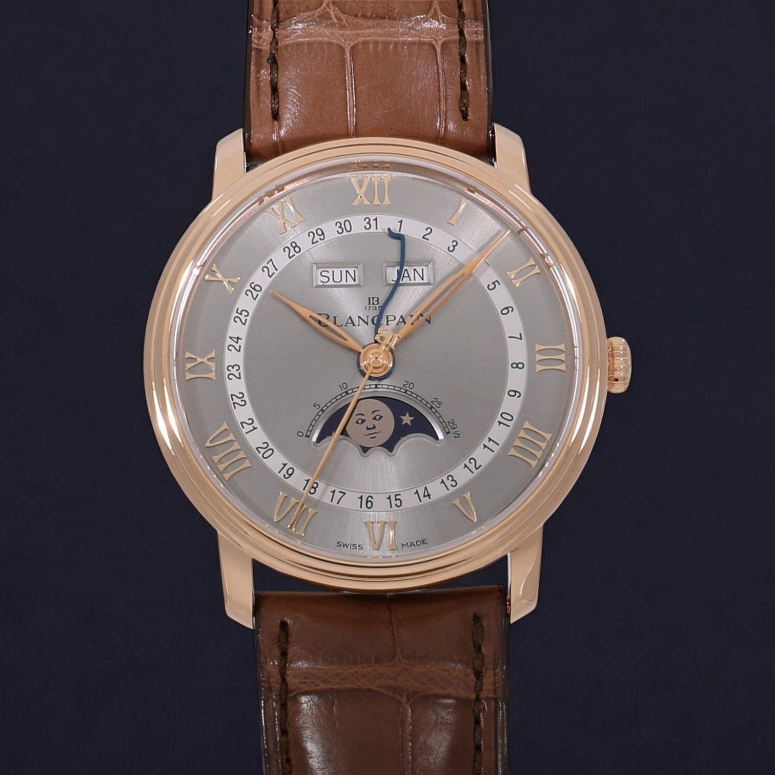 Villeret Moonphase & Complete Calendar 40mm