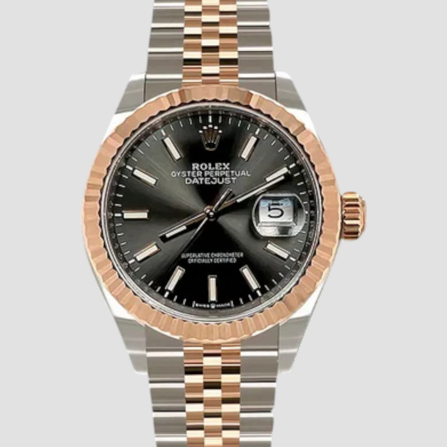 Datejust 36 mm Dark Rhodium Dial