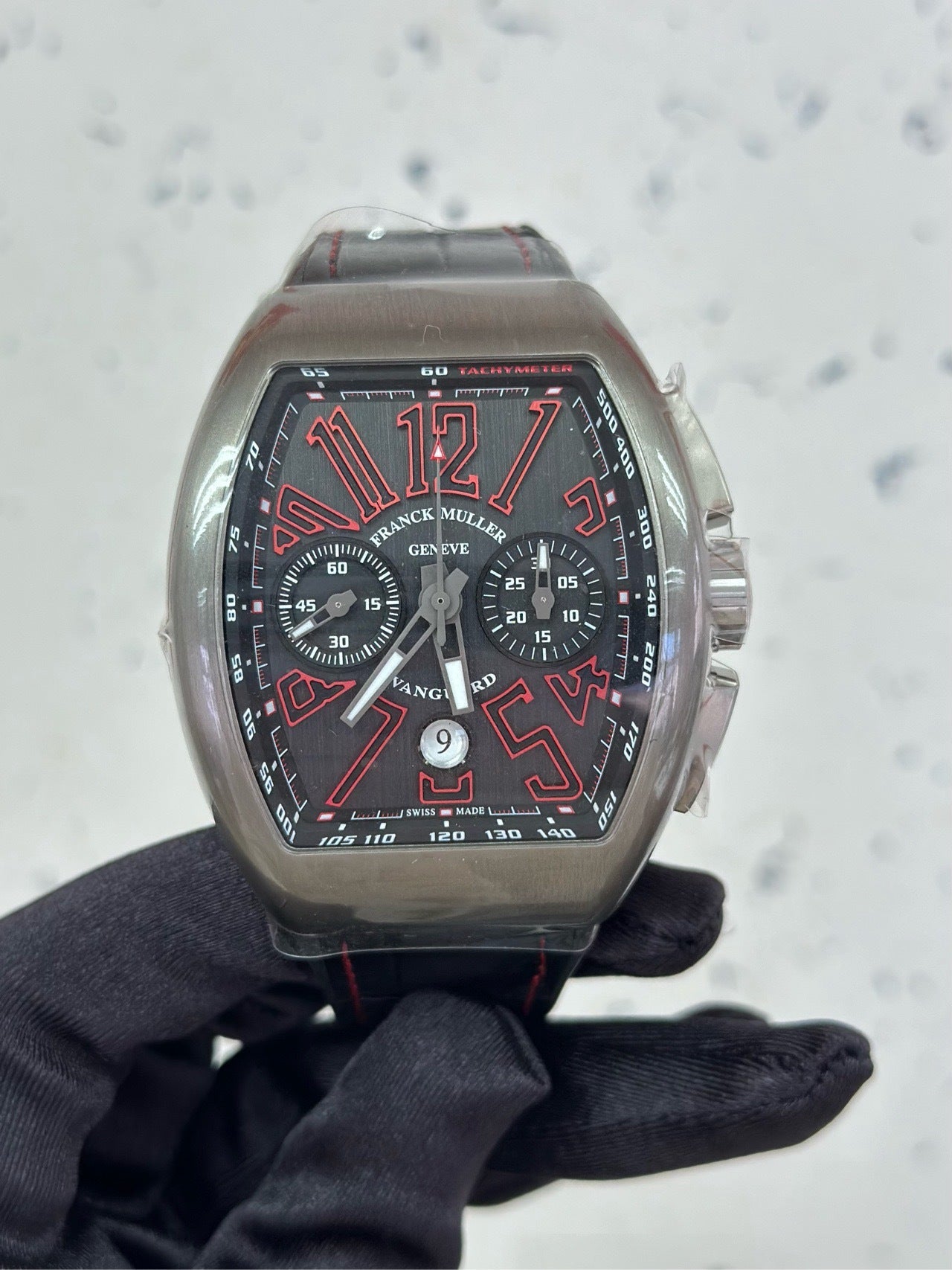 Vanguard Chronograph Automatic Black Dial