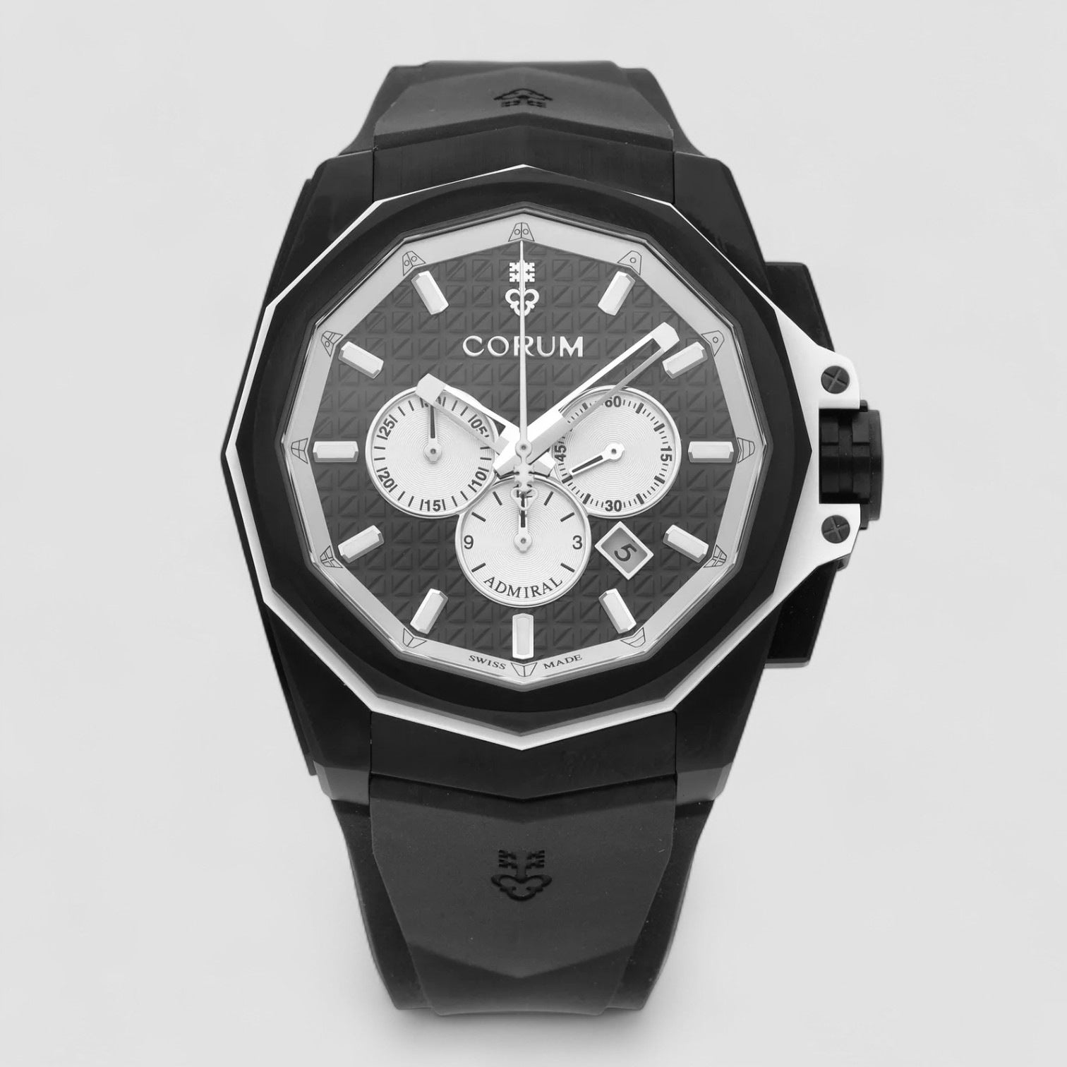 Admiral AC-One 45 Chronograph Black Dial Automatic Men's Watch