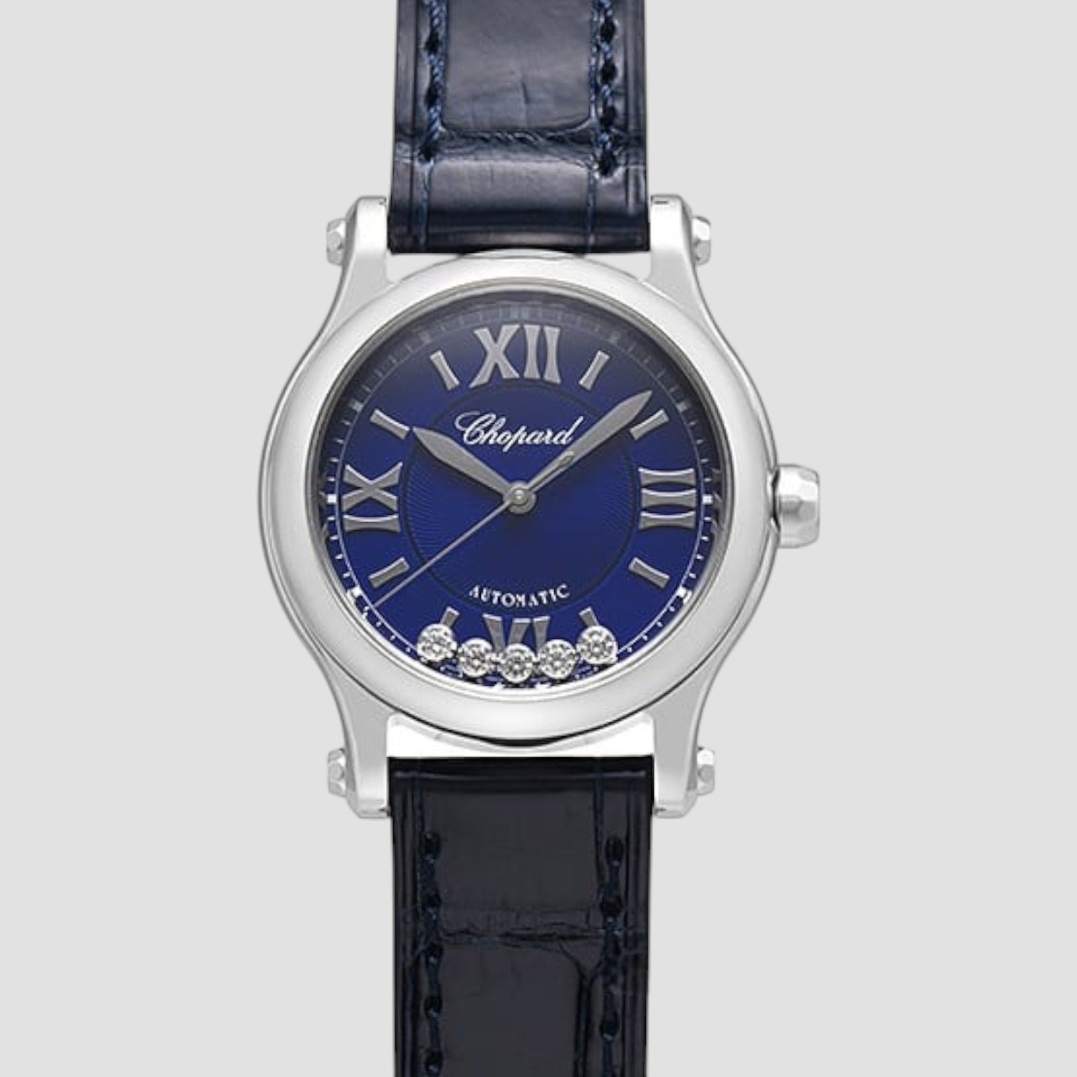 Happy Sport Automatic Chronometer Blue Dial Ladies Watch
